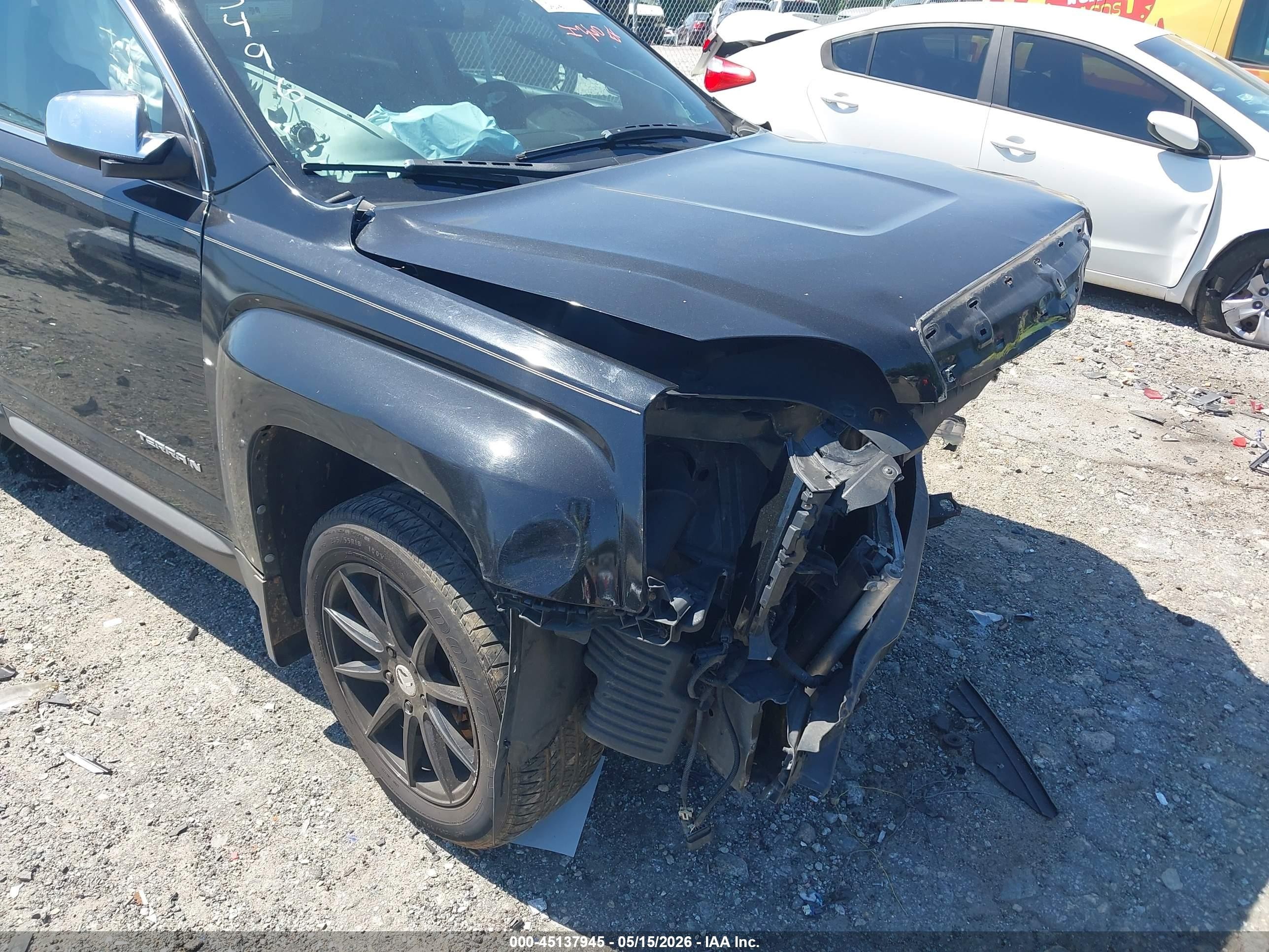 2010 Gmc Terrain Slt Black vin: 2CTALHEWXA6383496