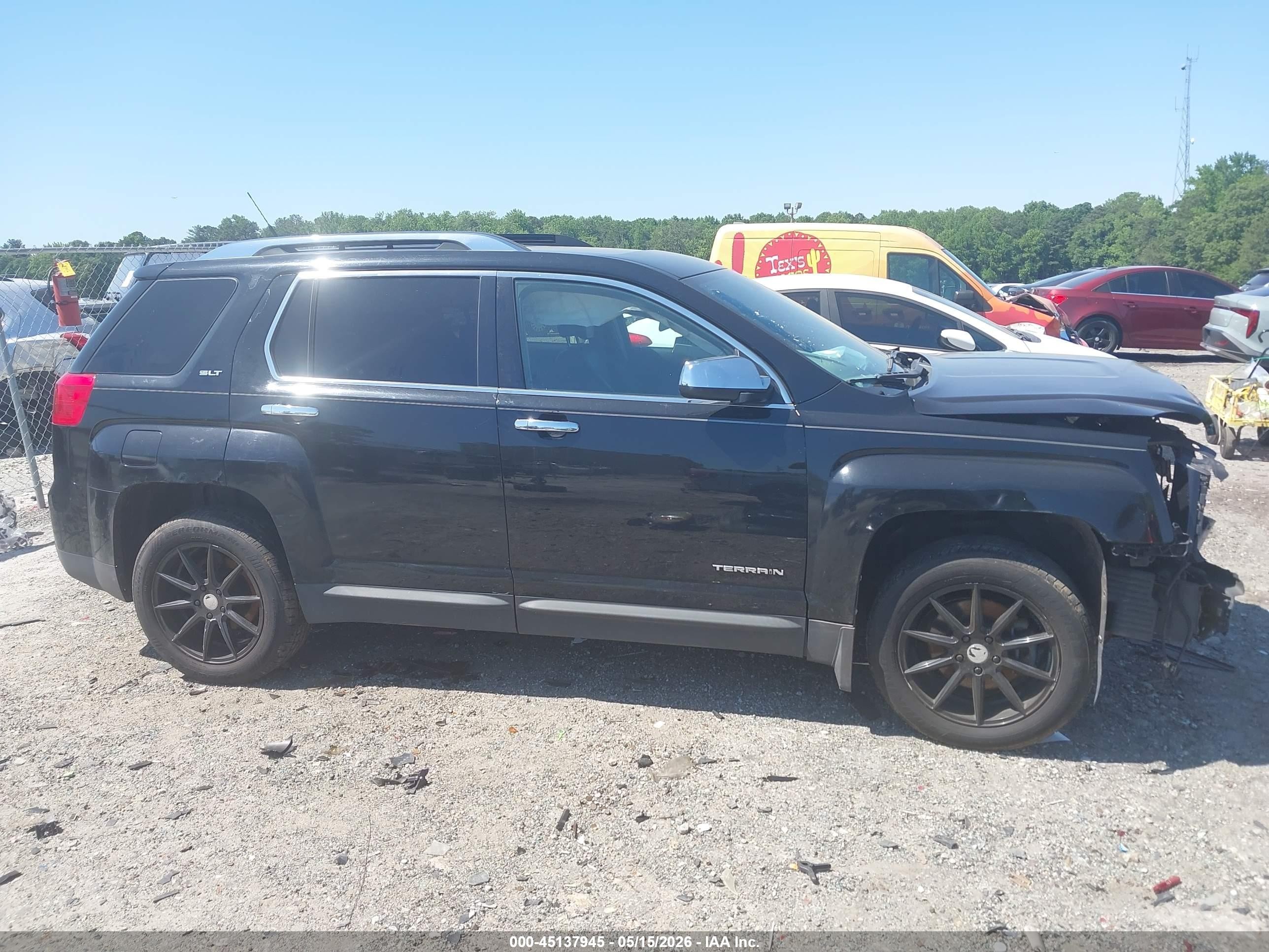 2010 Gmc Terrain Slt Black vin: 2CTALHEWXA6383496