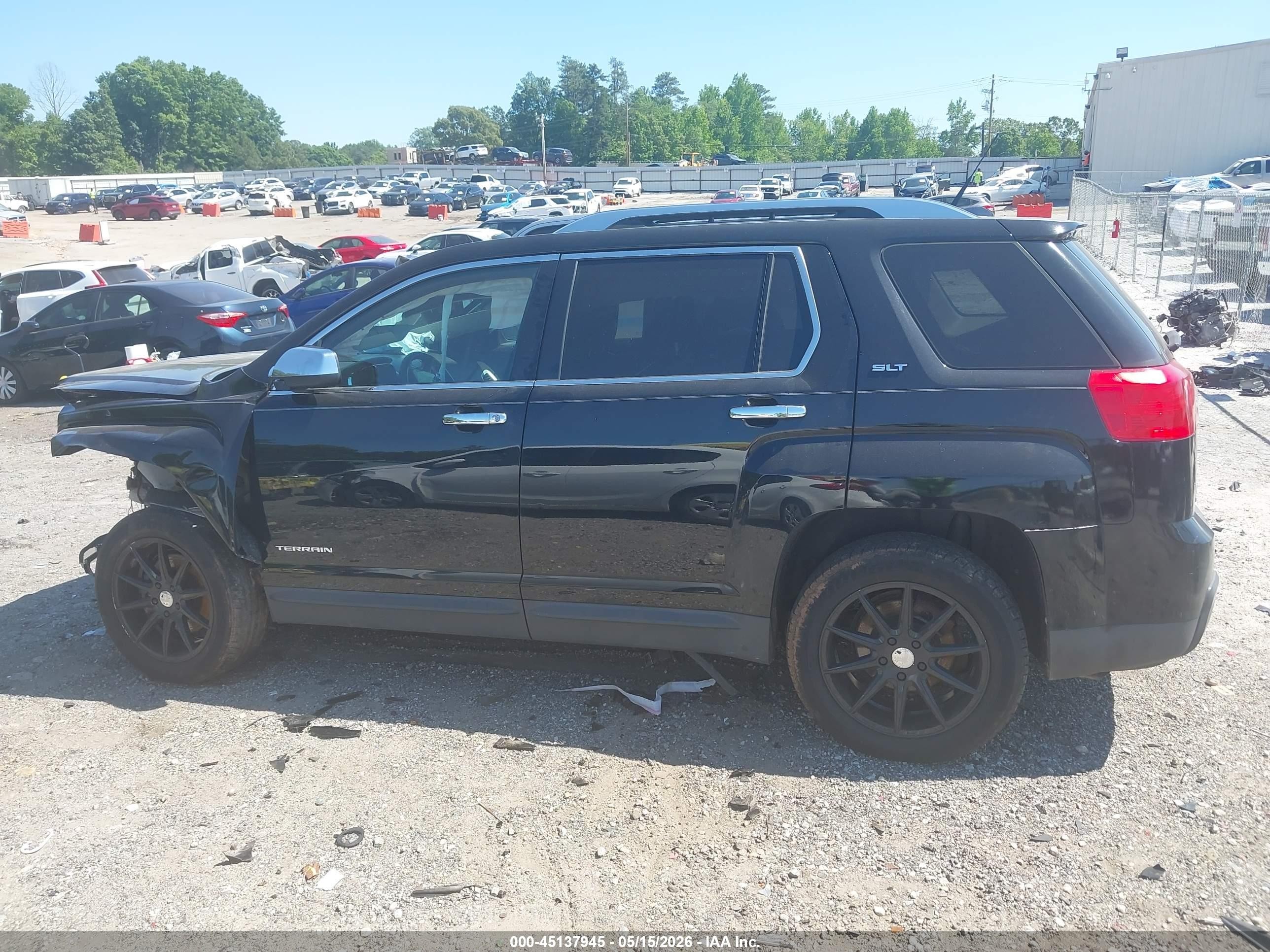 2010 Gmc Terrain Slt Black vin: 2CTALHEWXA6383496