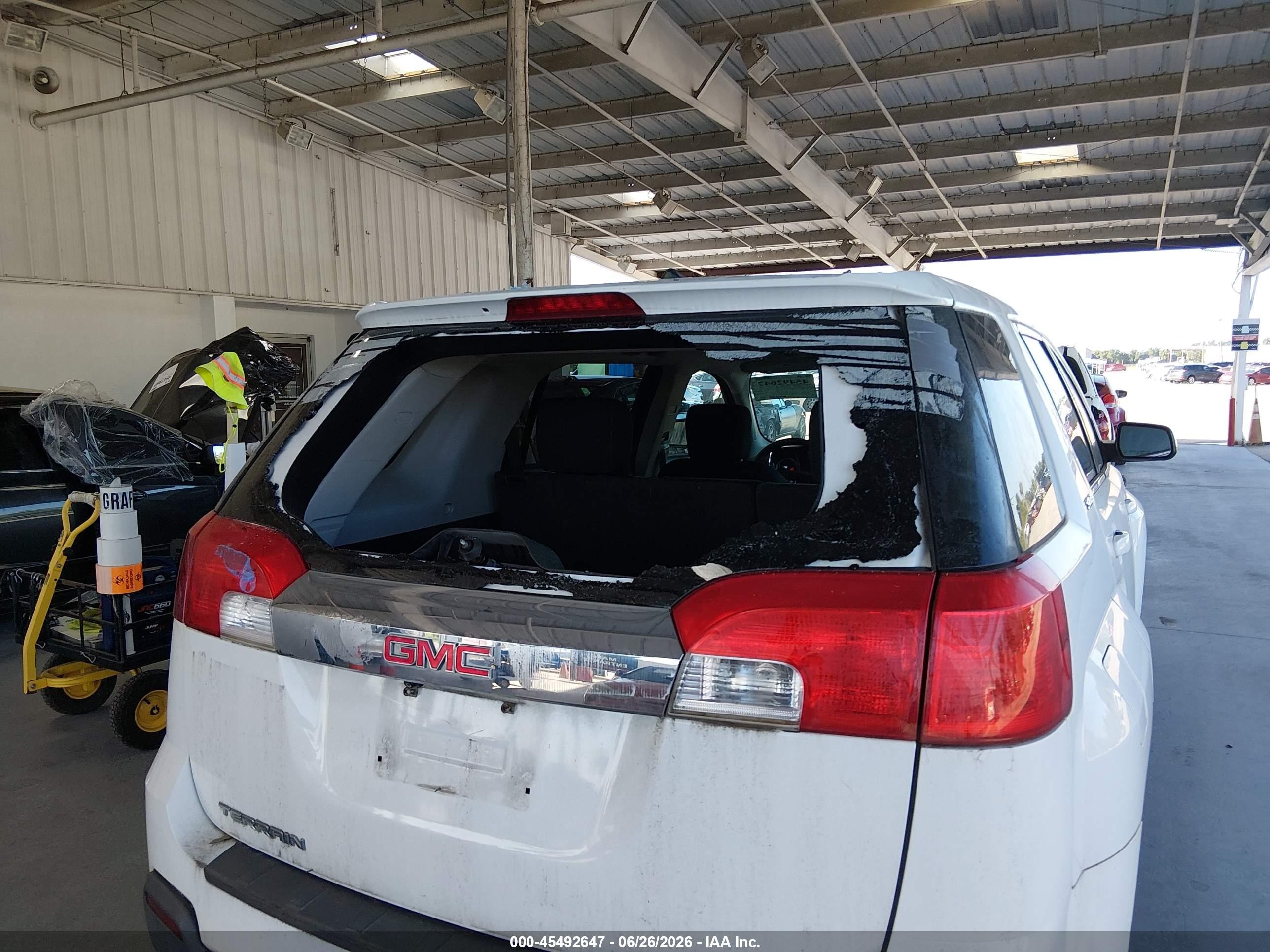 2011 Gmc Terrain Sle-1 White vin: 2CTALMEC0B6288347