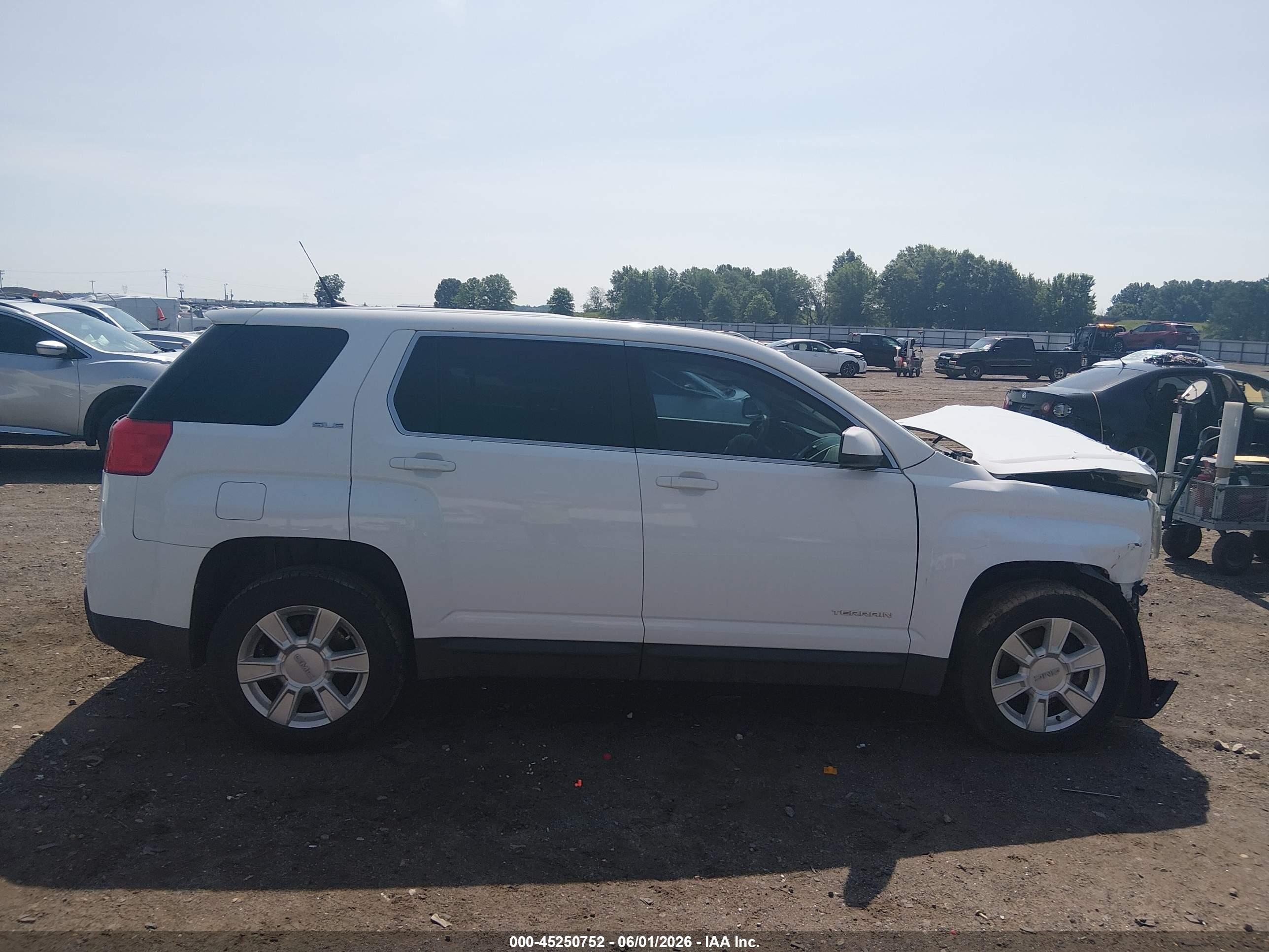 2011 Gmc Terrain Sle-1 White vin: 2CTALMEC0B6384561