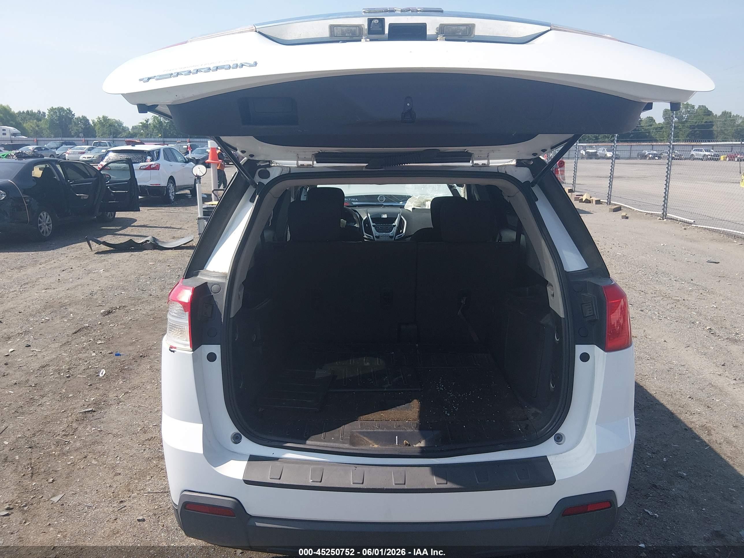 2011 Gmc Terrain Sle-1 White vin: 2CTALMEC0B6384561