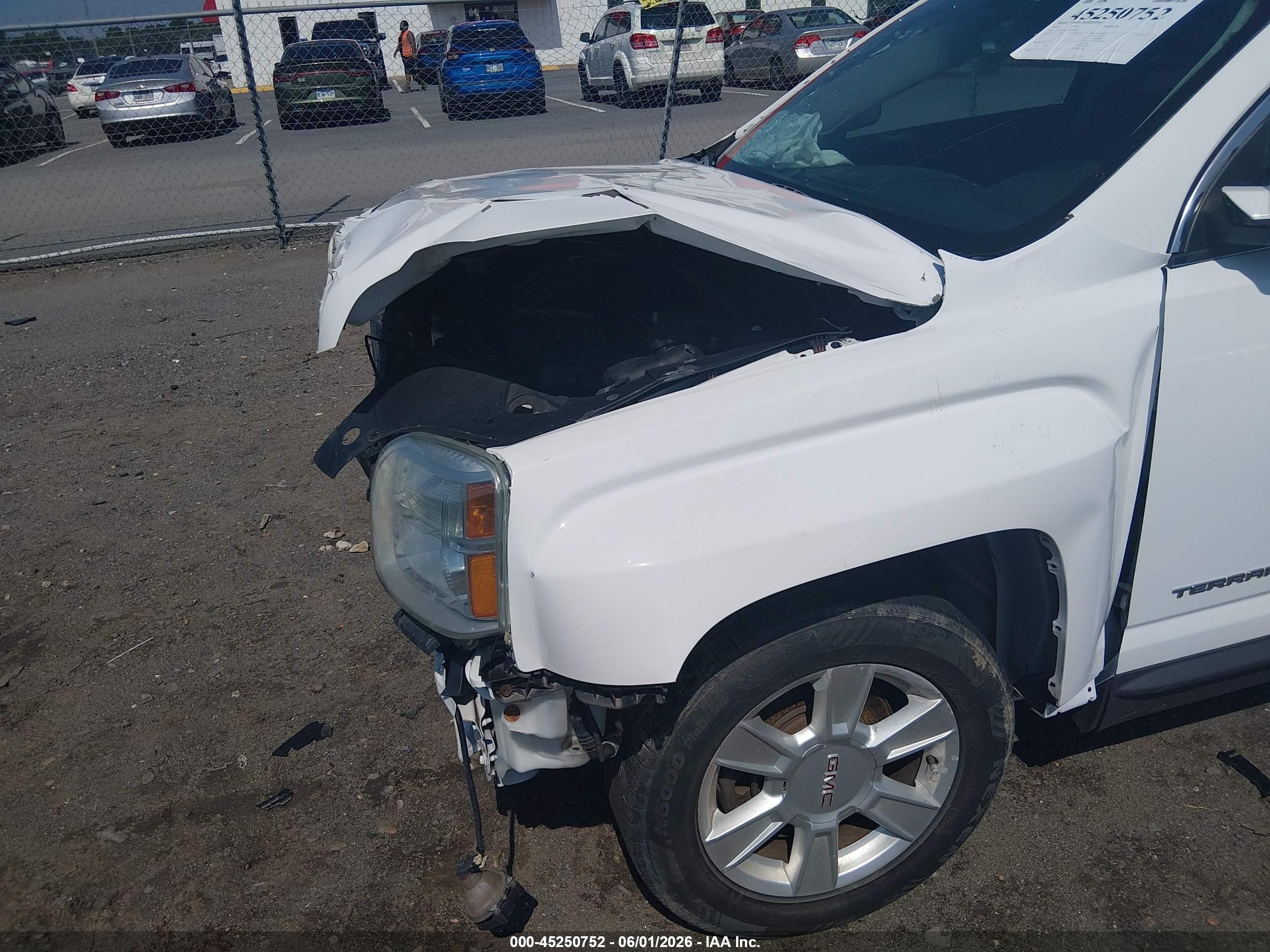 2011 Gmc Terrain Sle-1 White vin: 2CTALMEC0B6384561