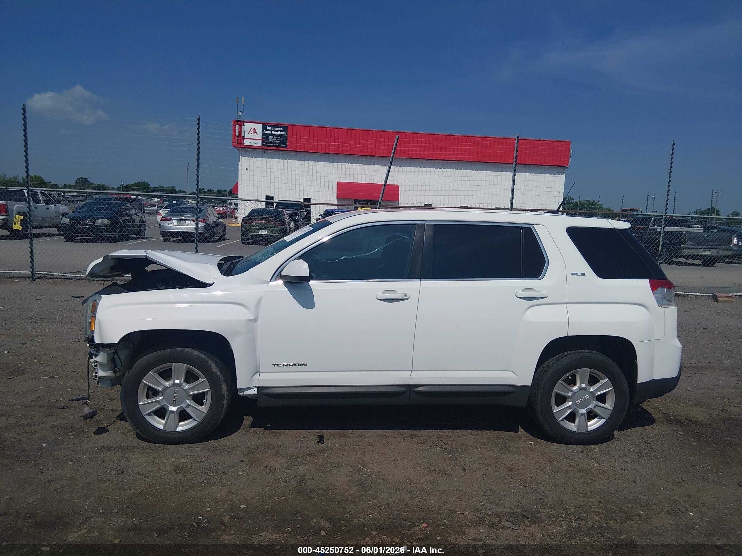 2011 Gmc Terrain Sle-1 White vin: 2CTALMEC0B6384561