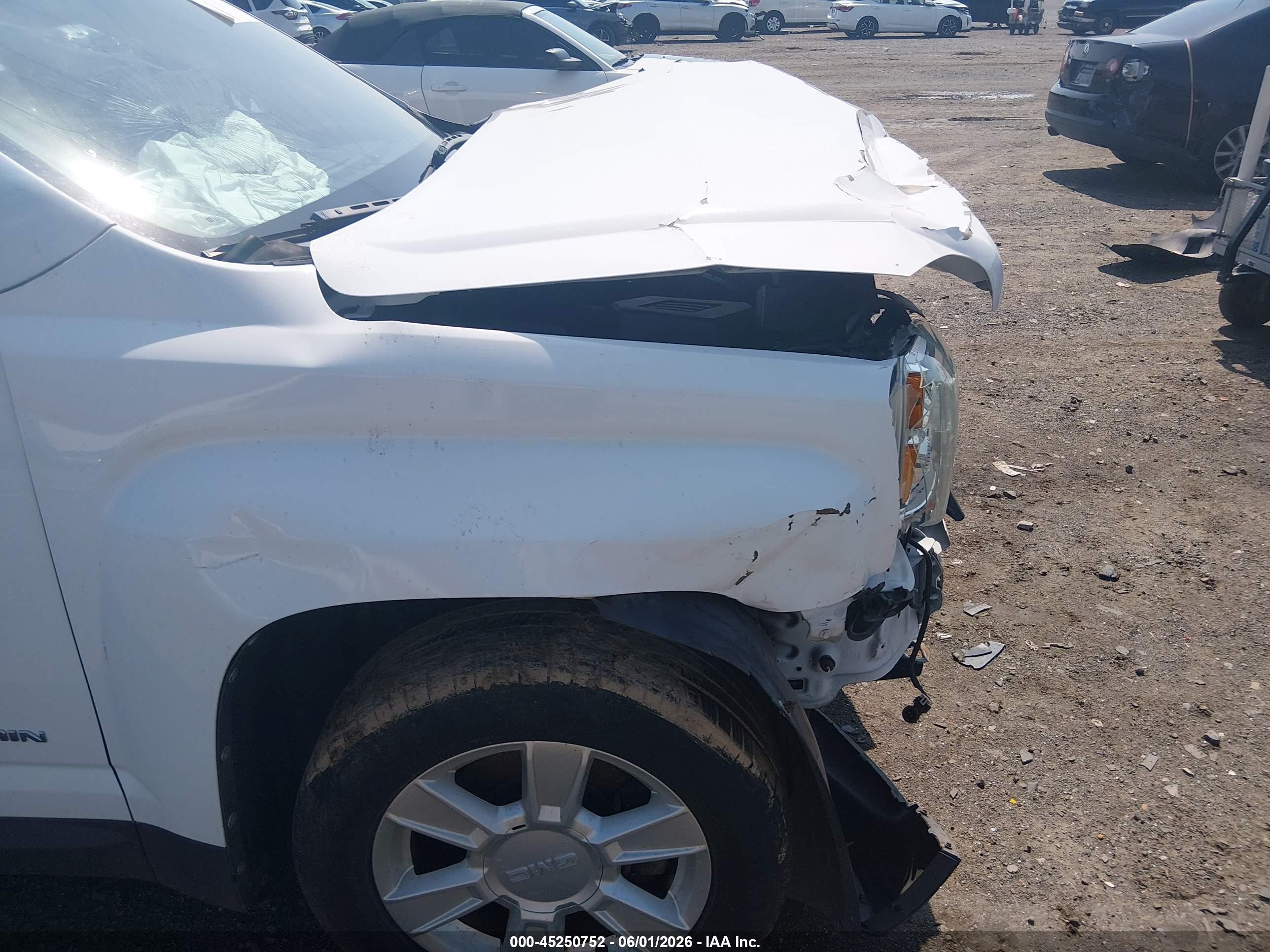 2011 Gmc Terrain Sle-1 White vin: 2CTALMEC0B6384561