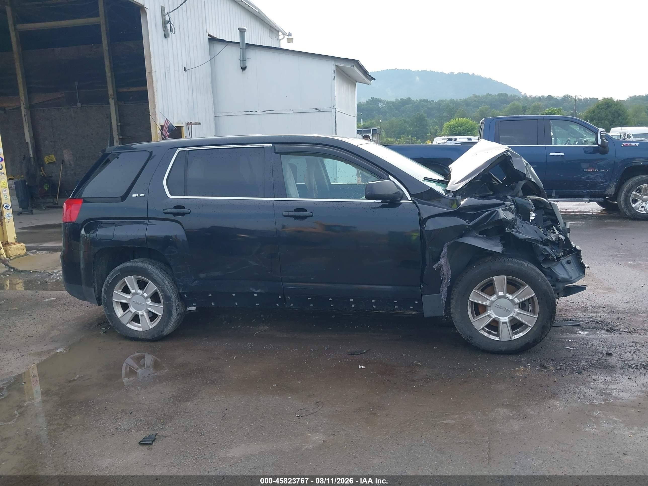 2011 Gmc Terrain Sle-1 Black vin: 2CTALMEC0B6403139