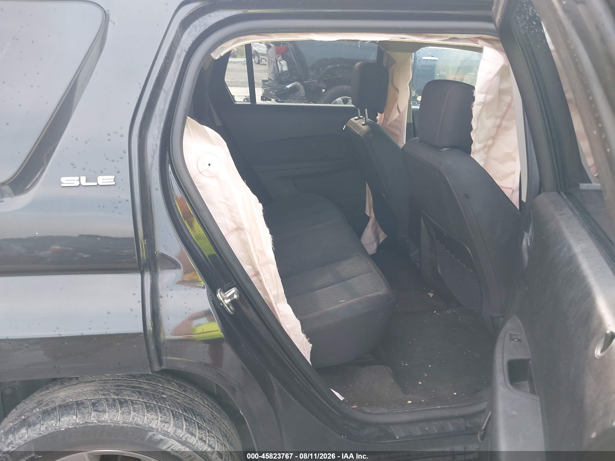 2011 Gmc Terrain Sle-1 Black vin: 2CTALMEC0B6403139