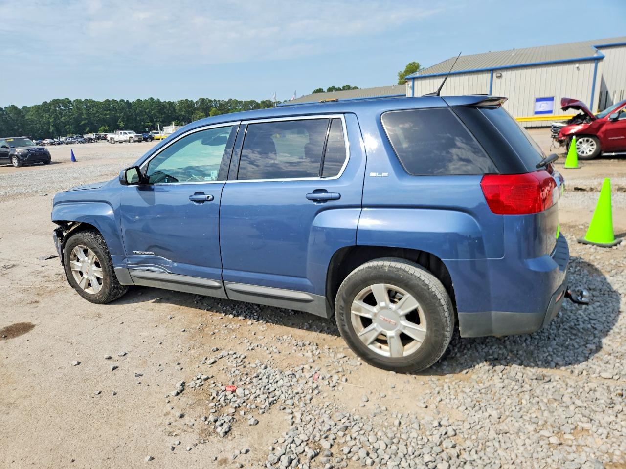 2011 Gmc Terrain Sle Blue vin: 2CTALMEC1B6206707