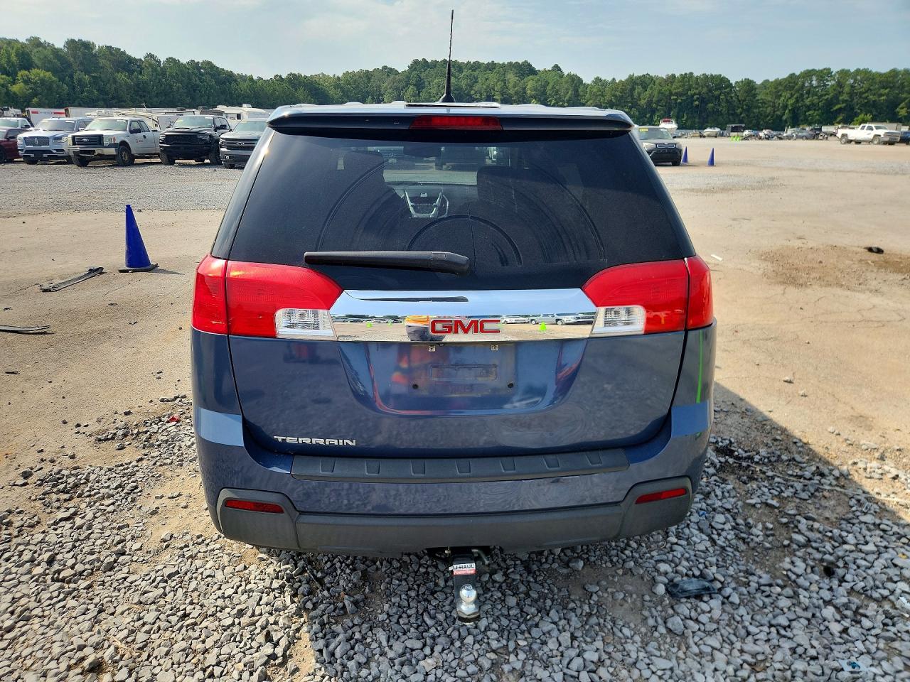 2011 Gmc Terrain Sle Blue vin: 2CTALMEC1B6206707