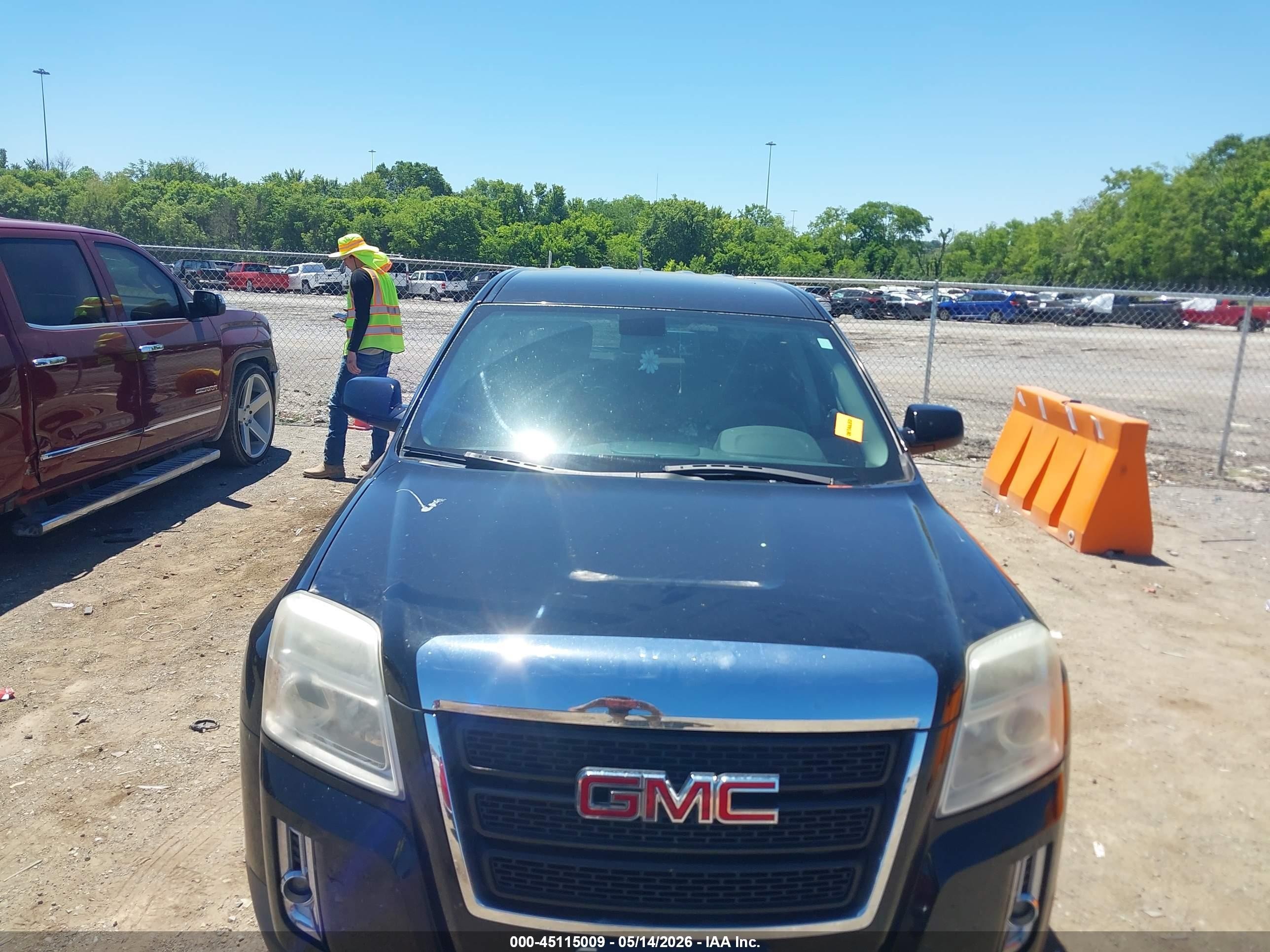 2011 Gmc Terrain Sle-1 Black vin: 2CTALMEC1B6212264