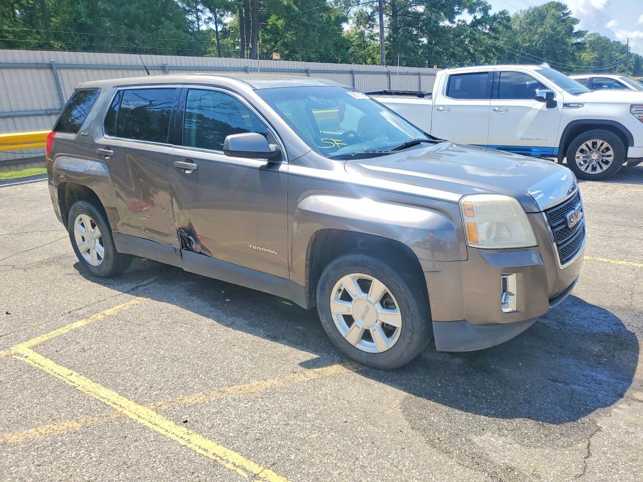 2011 Gmc Terrain Sle Серый vin: 2CTALMEC1B6380051