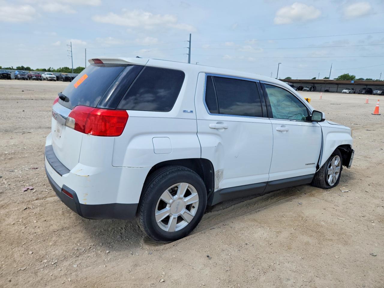 2011 Gmc Terrain Sle White vin: 2CTALMEC1B6448493