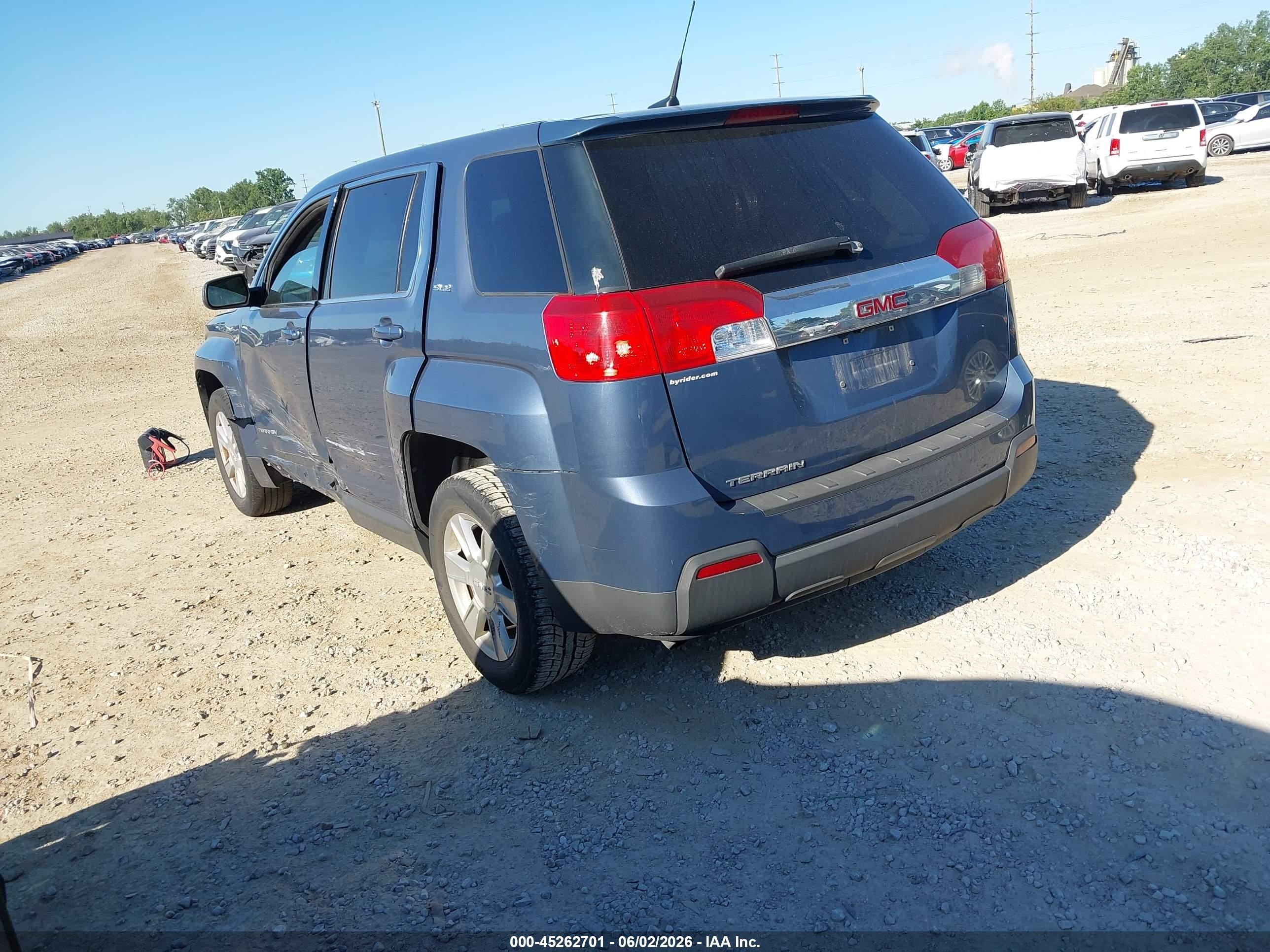 2011 Gmc Terrain Sle-1 Blue vin: 2CTALMEC2B6469854