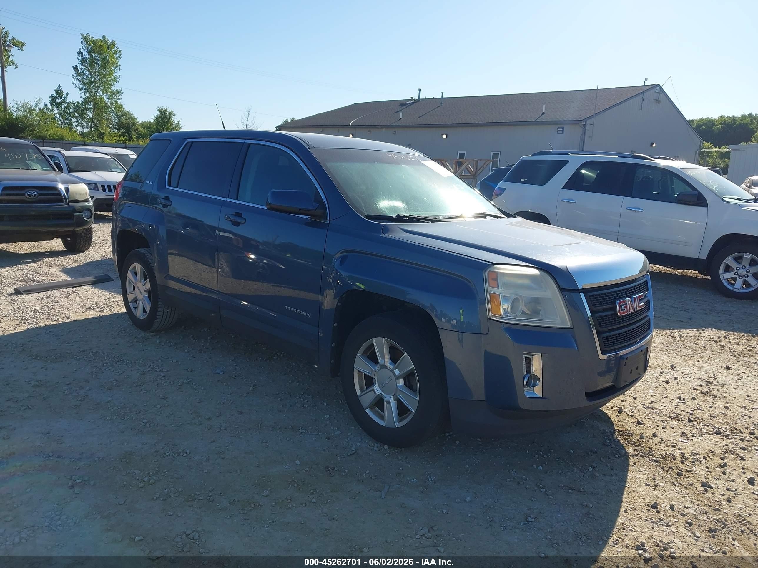 2011 Gmc Terrain Sle-1 Blue vin: 2CTALMEC2B6469854