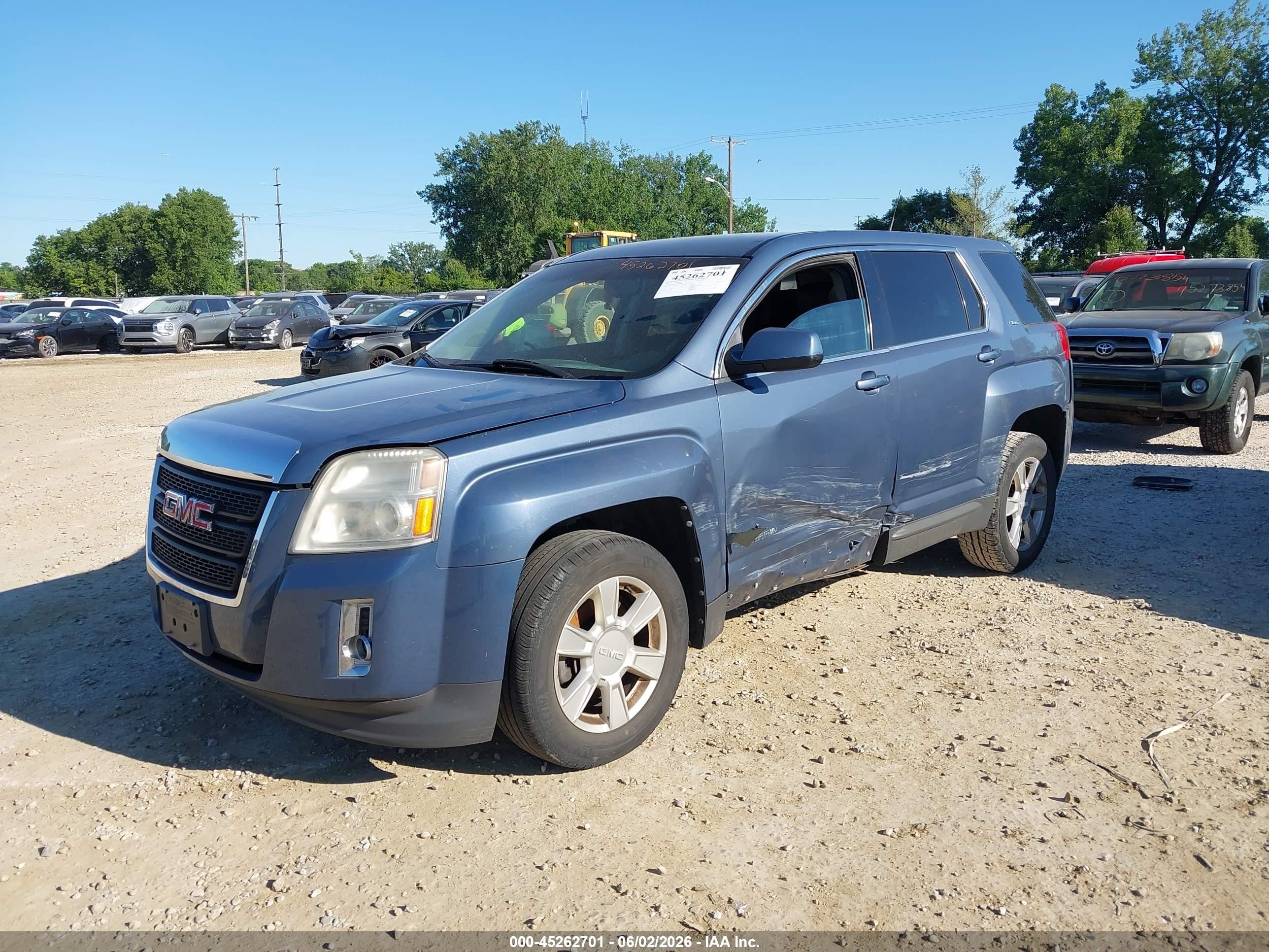 2011 Gmc Terrain Sle-1 Blue vin: 2CTALMEC2B6469854