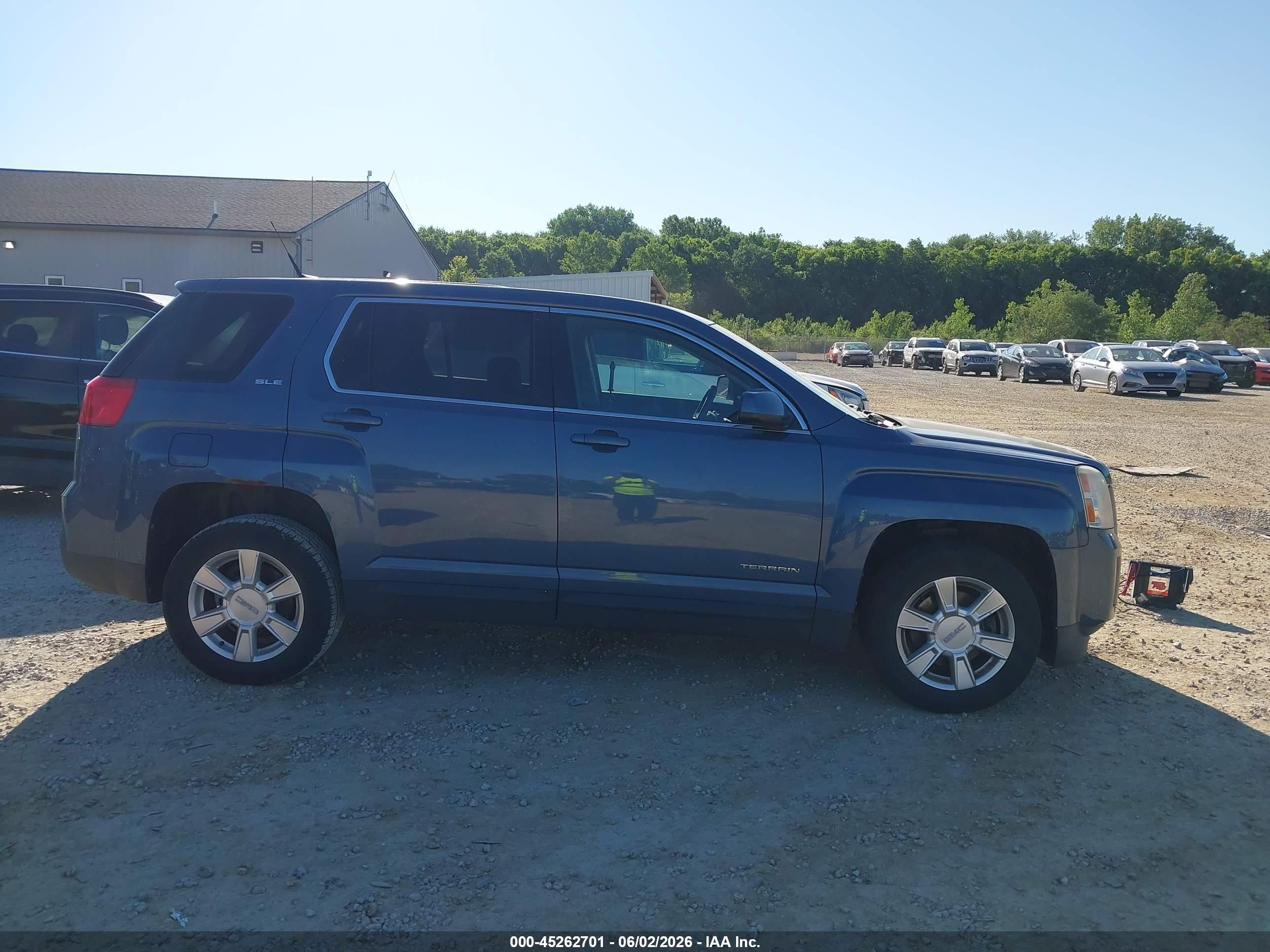 2011 Gmc Terrain Sle-1 Blue vin: 2CTALMEC2B6469854