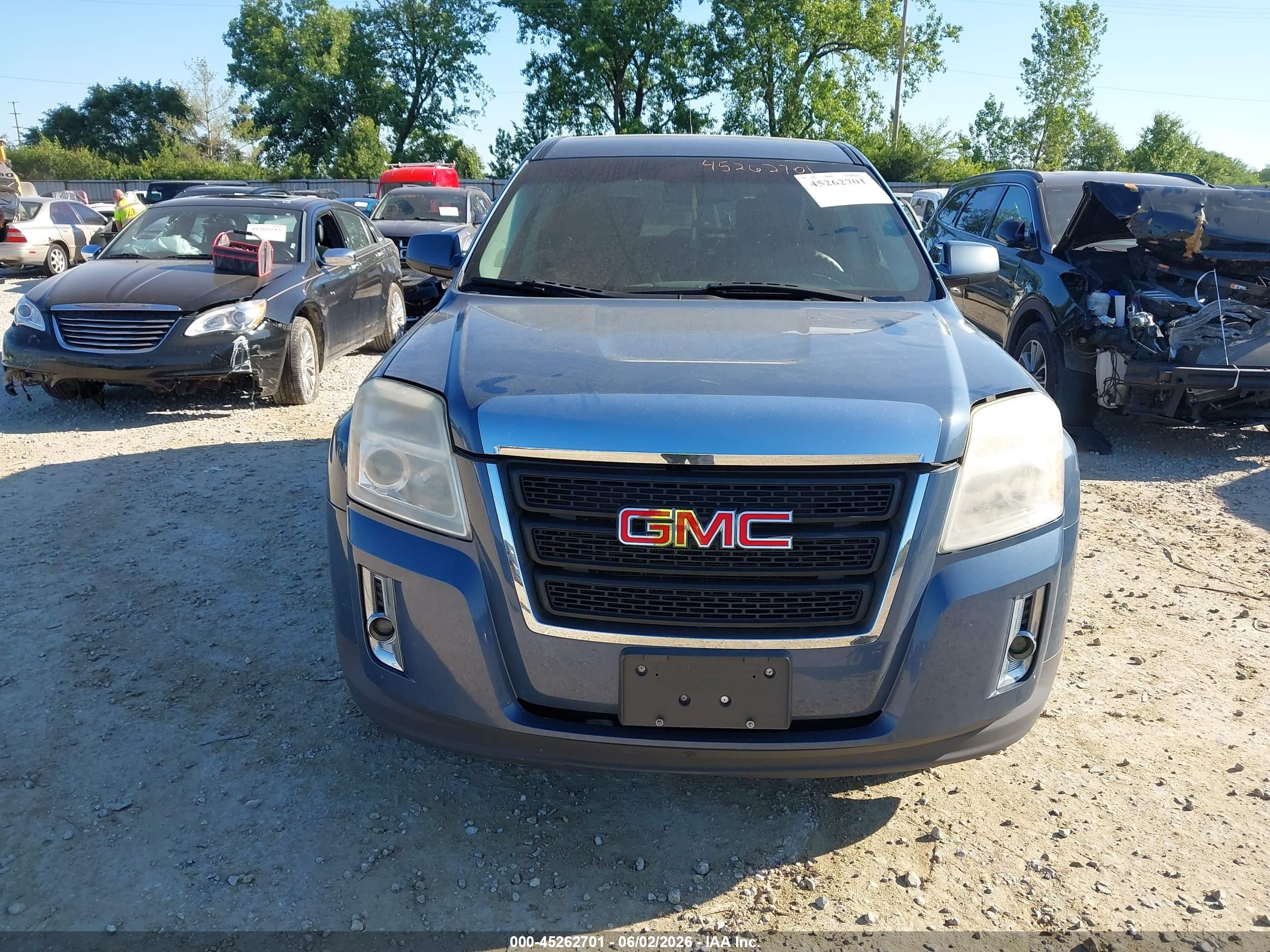 2011 Gmc Terrain Sle-1 Blue vin: 2CTALMEC2B6469854