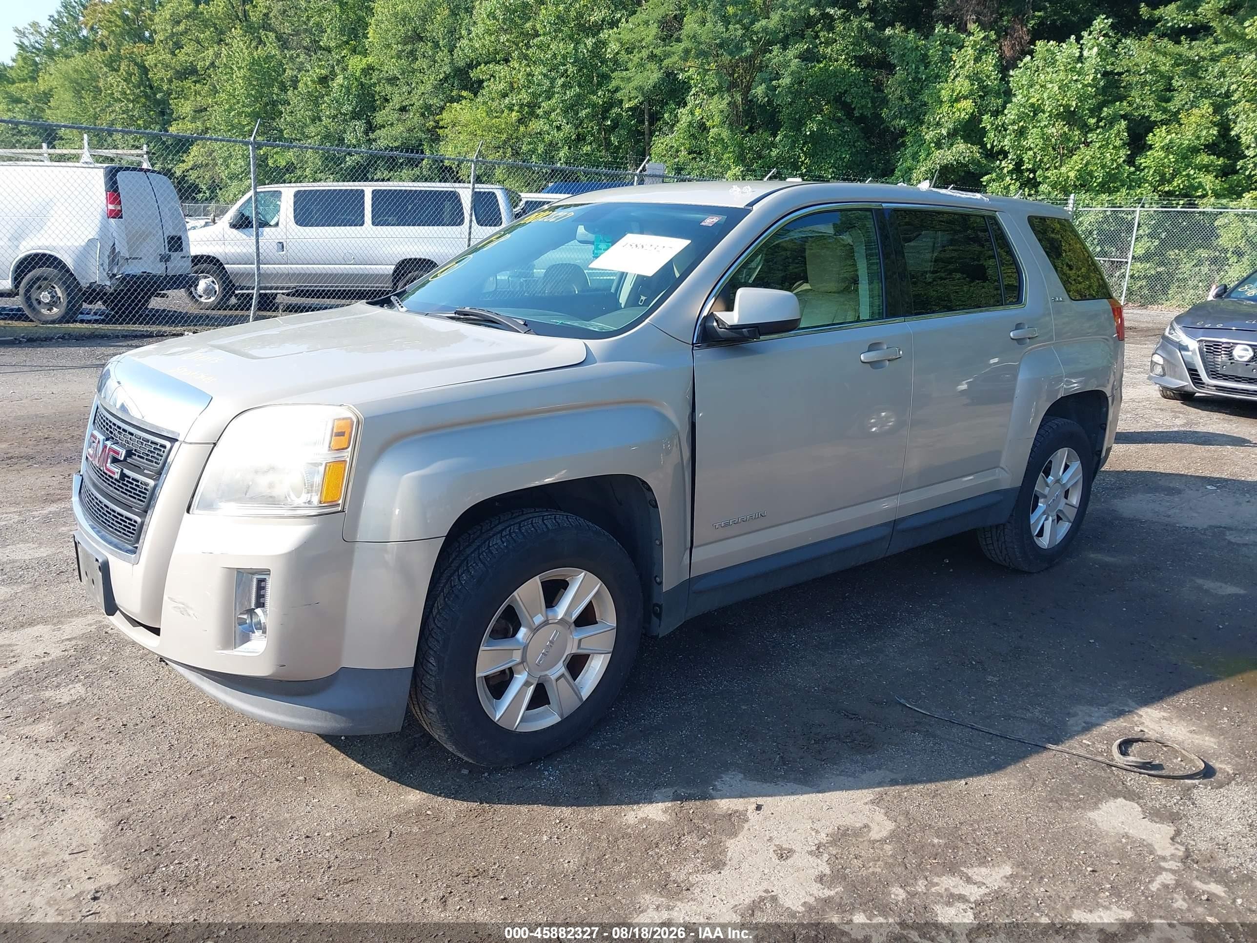 2011 Gmc Terrain Sle-1 Champagne vin: 2CTALMEC3B6300278
