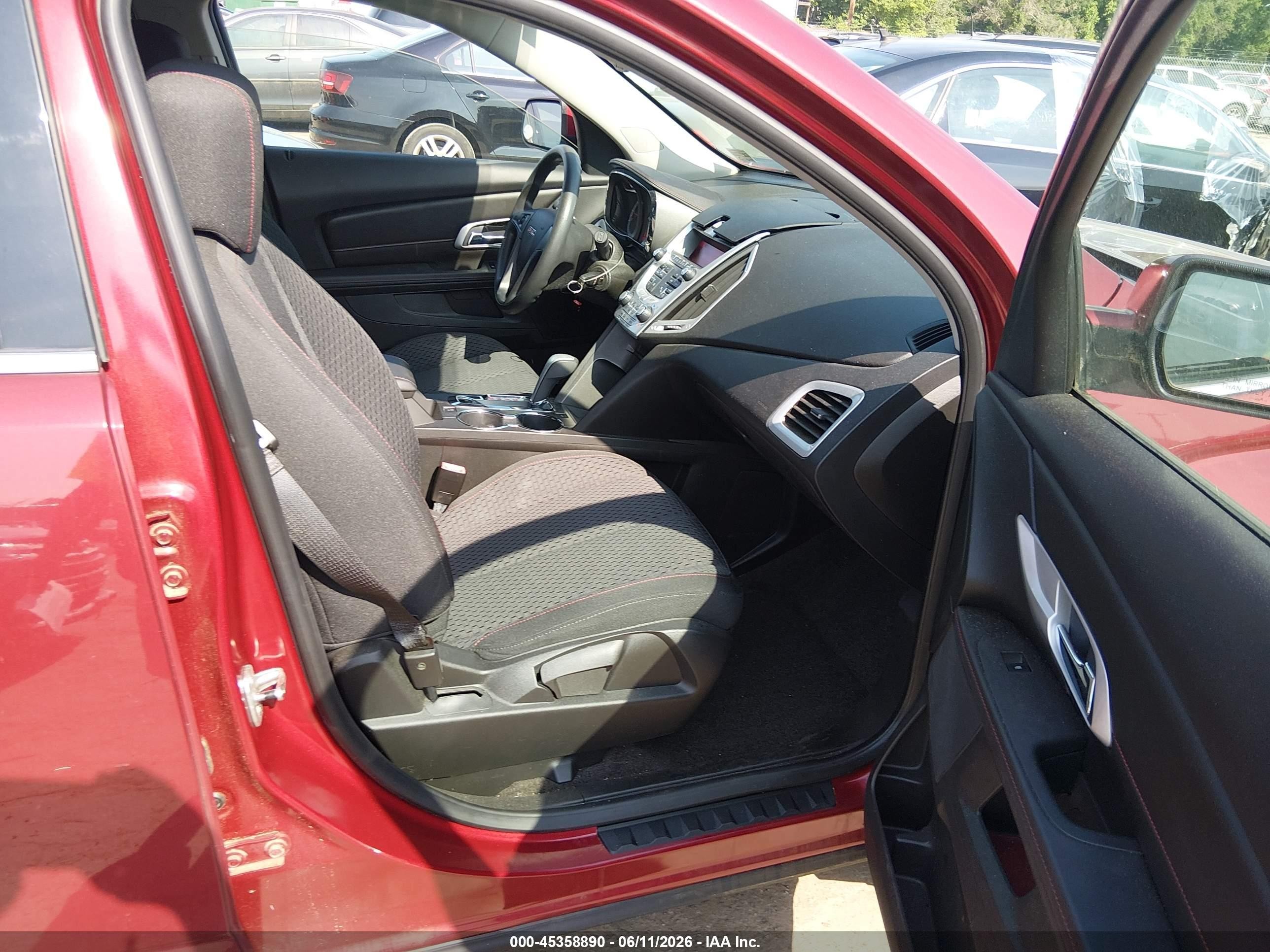 2011 Gmc Terrain Sle-1 Red vin: 2CTALMEC3B6304816