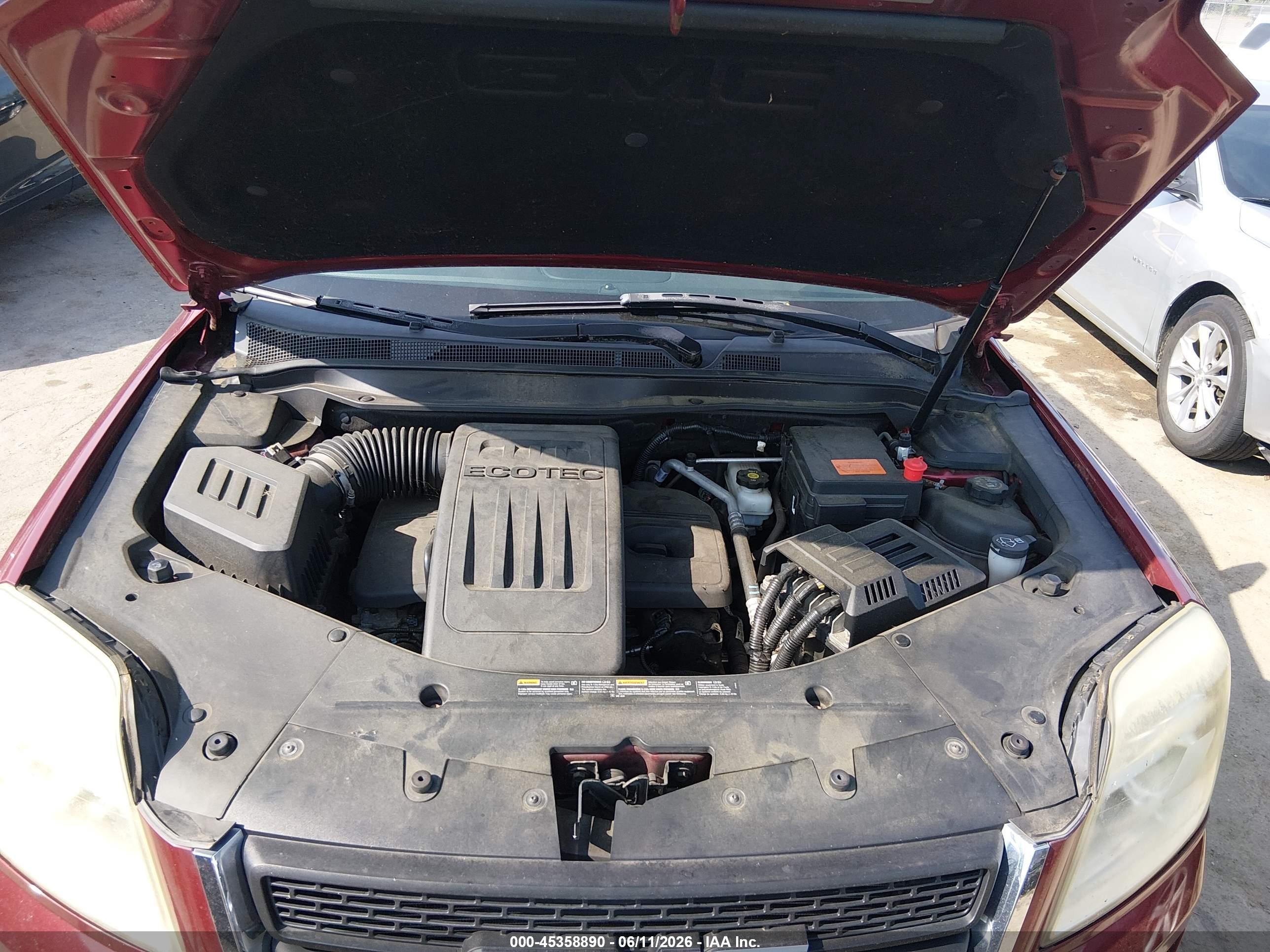 2011 Gmc Terrain Sle-1 Red vin: 2CTALMEC3B6304816