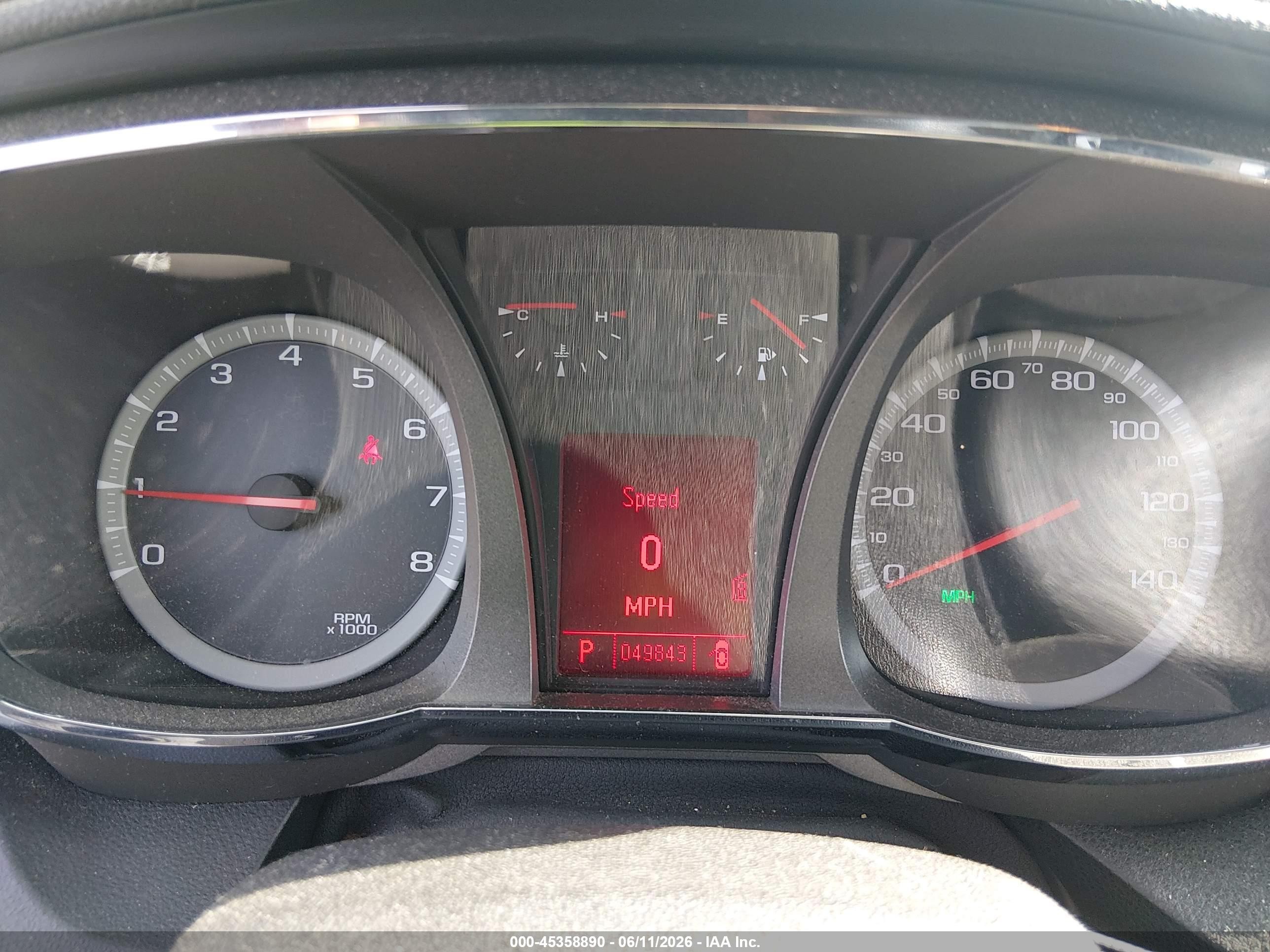 2011 Gmc Terrain Sle-1 Red vin: 2CTALMEC3B6304816