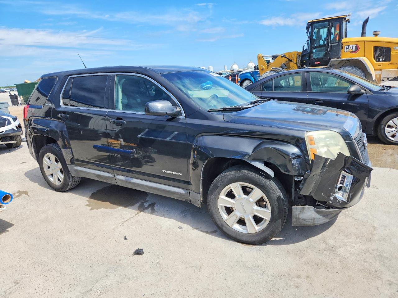 2011 Gmc Terrain Sle Черный vin: 2CTALMEC3B6383887