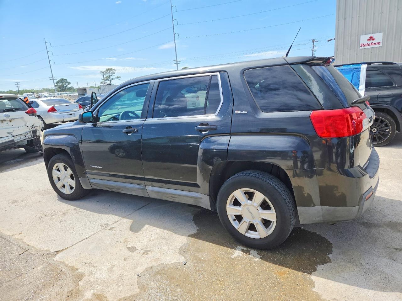 2011 Gmc Terrain Sle Черный vin: 2CTALMEC3B6383887