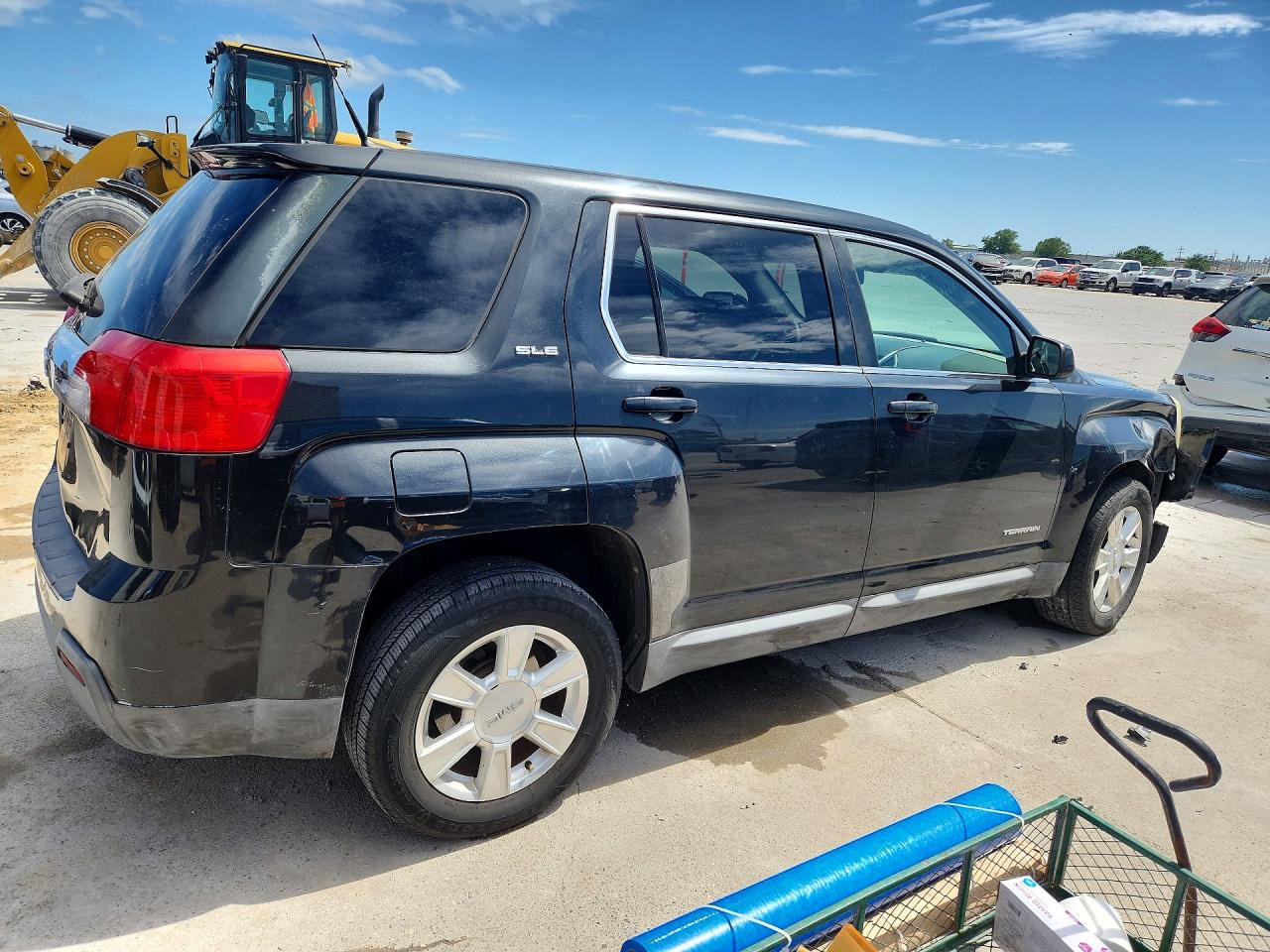 2011 Gmc Terrain Sle Черный vin: 2CTALMEC3B6383887