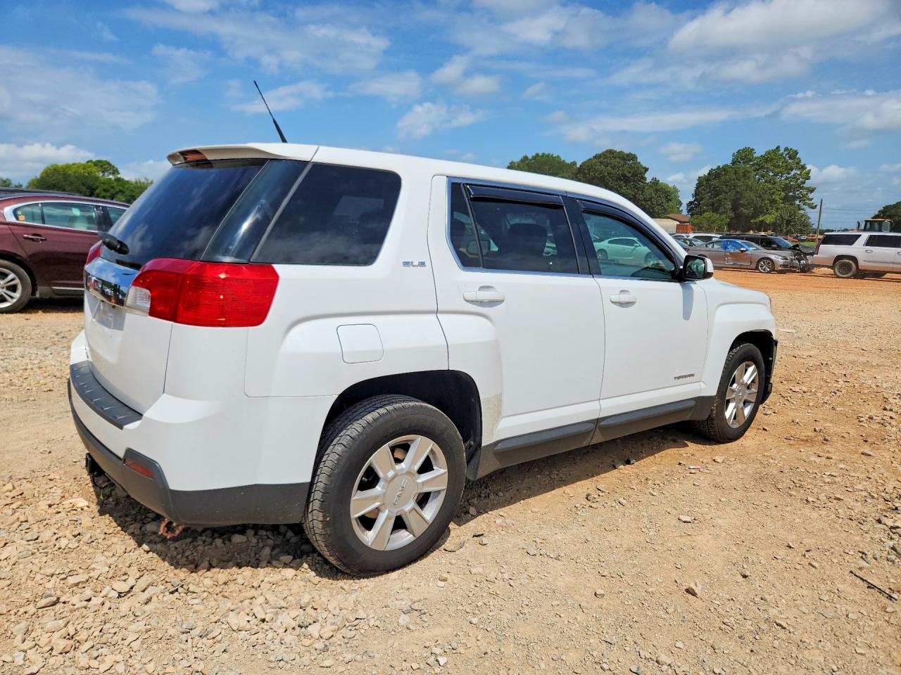 2011 Gmc Terrain Sle White vin: 2CTALMEC4B6309393