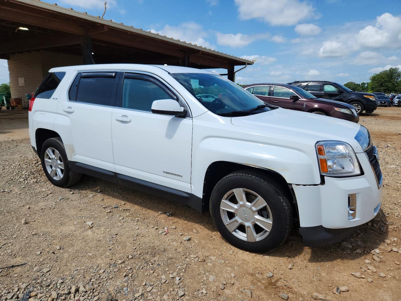 2011 Gmc Terrain Sle White vin: 2CTALMEC4B6309393