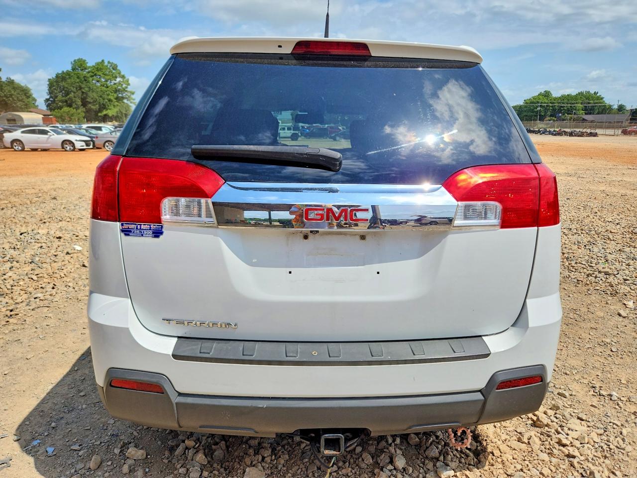 2011 Gmc Terrain Sle White vin: 2CTALMEC4B6309393