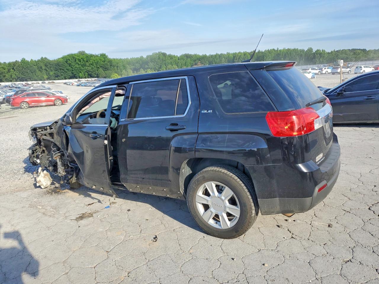 2011 Gmc Terrain Sle Black vin: 2CTALMEC4B6384238
