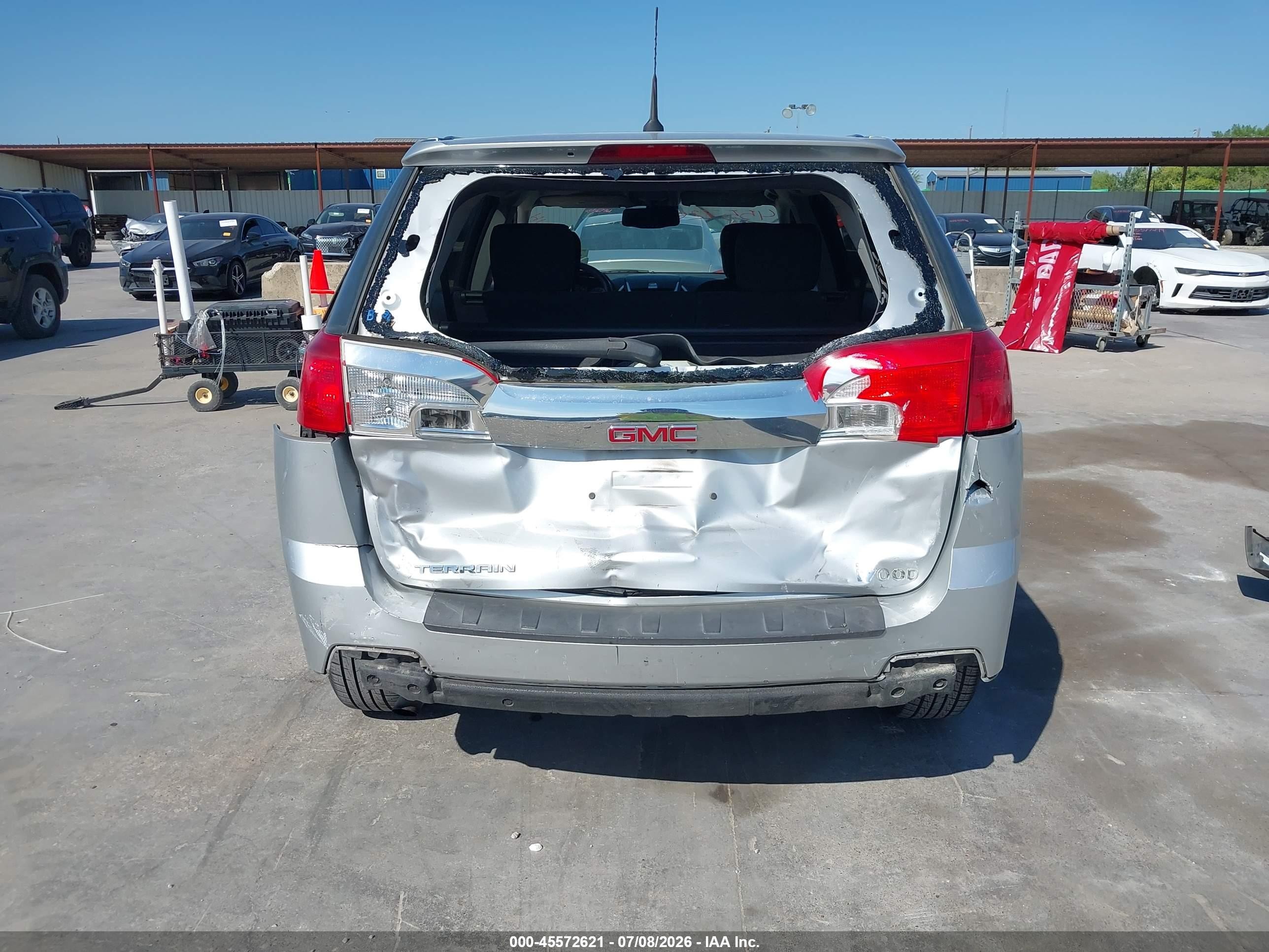 2011 Gmc Terrain Sle-1 Silver vin: 2CTALMEC5B6265422