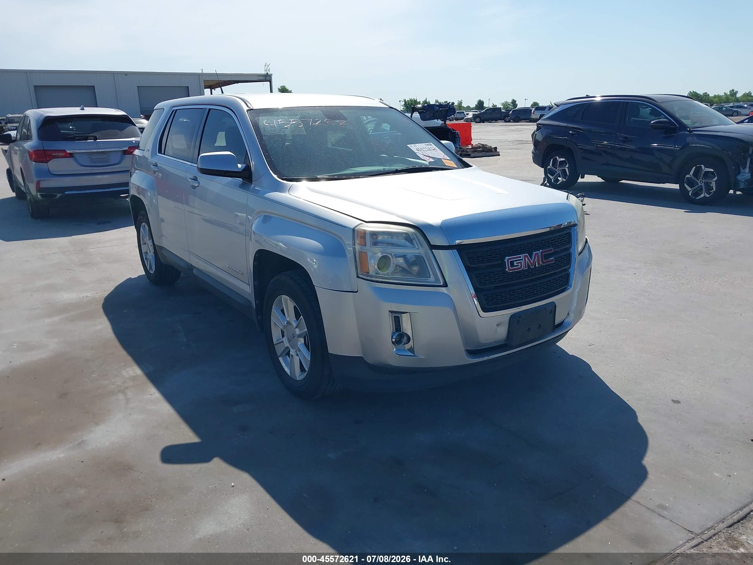 2011 Gmc Terrain Sle-1 Silver vin: 2CTALMEC5B6265422
