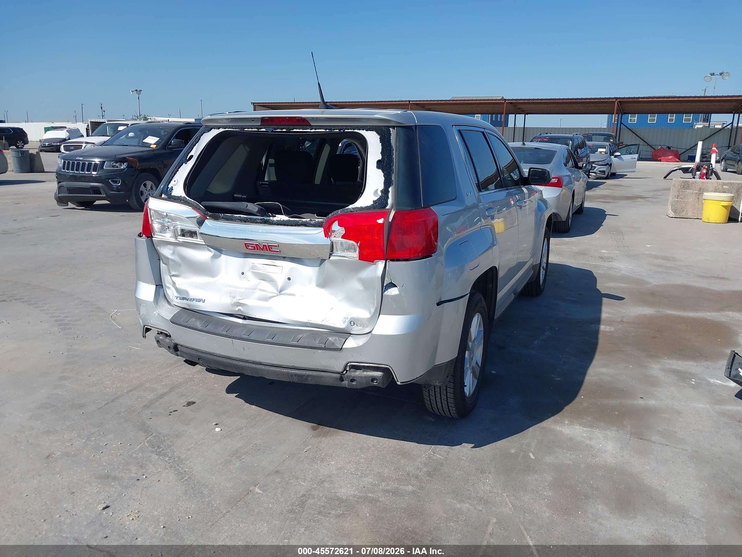 2011 Gmc Terrain Sle-1 Silver vin: 2CTALMEC5B6265422