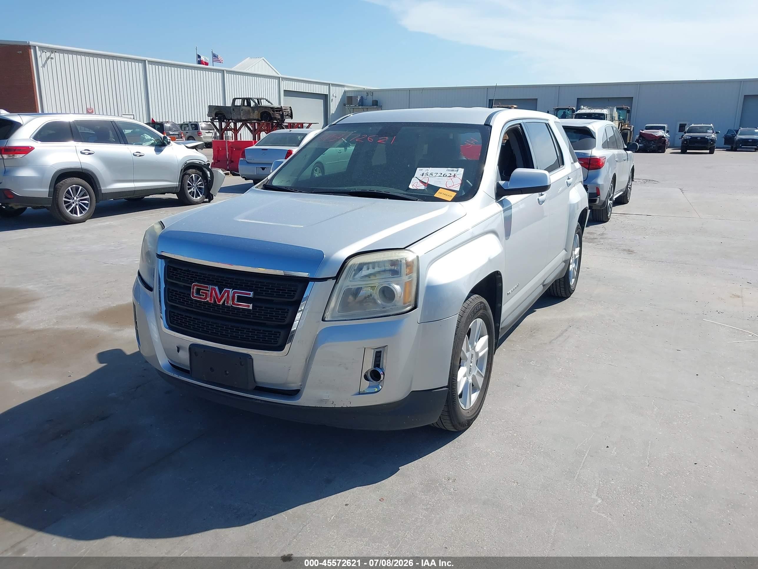 2011 Gmc Terrain Sle-1 Silver vin: 2CTALMEC5B6265422