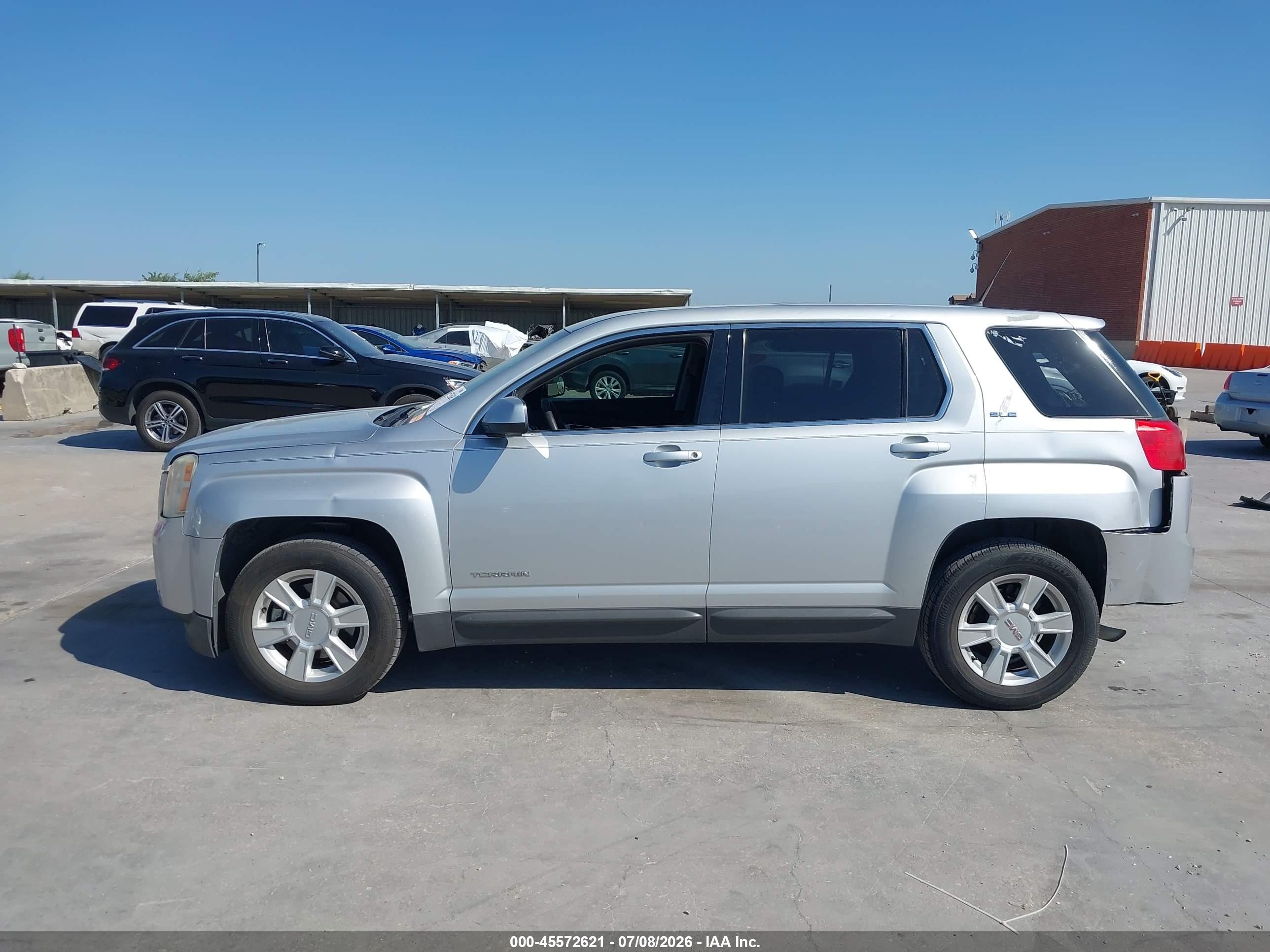 2011 Gmc Terrain Sle-1 Silver vin: 2CTALMEC5B6265422