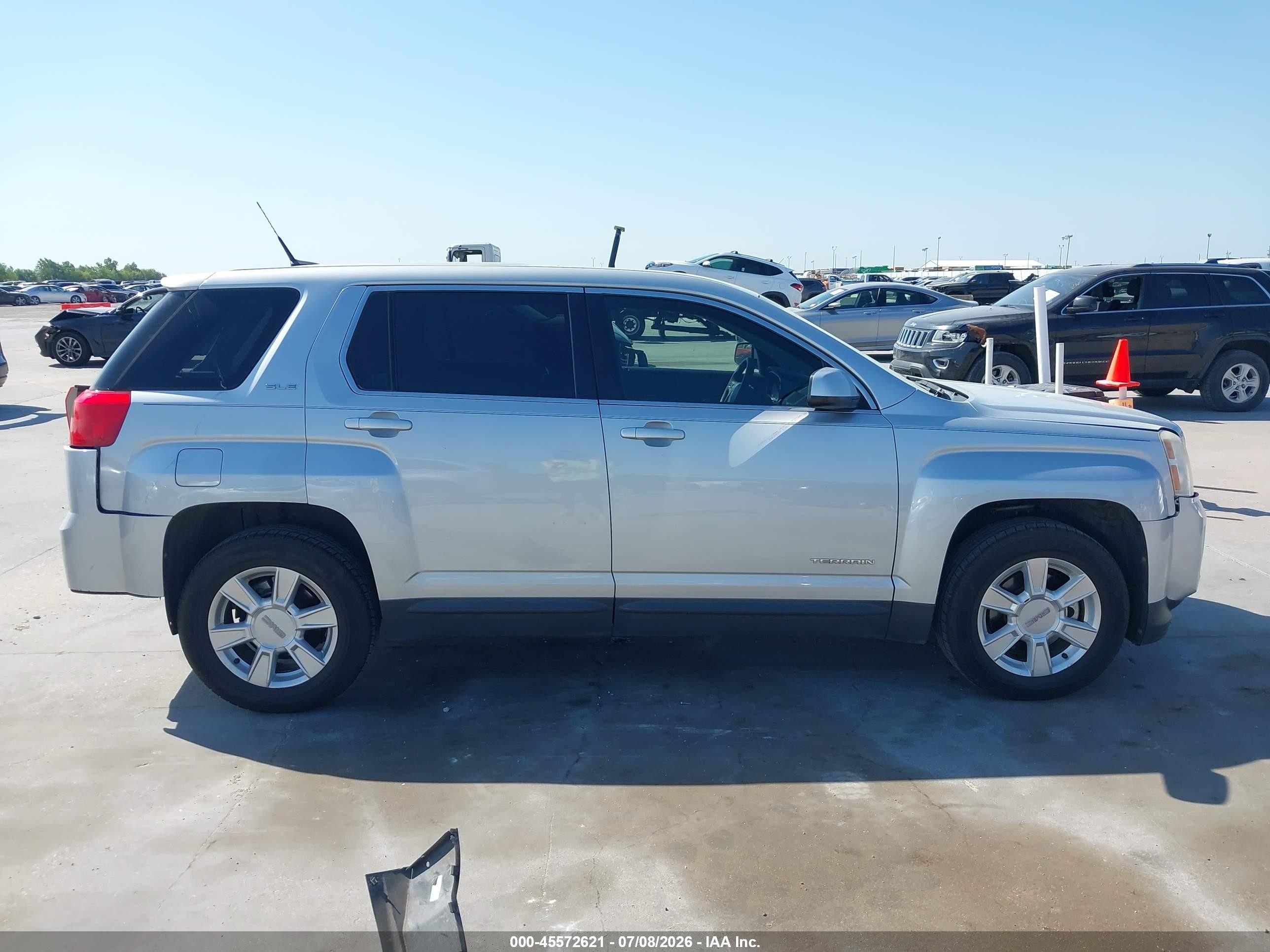 2011 Gmc Terrain Sle-1 Silver vin: 2CTALMEC5B6265422