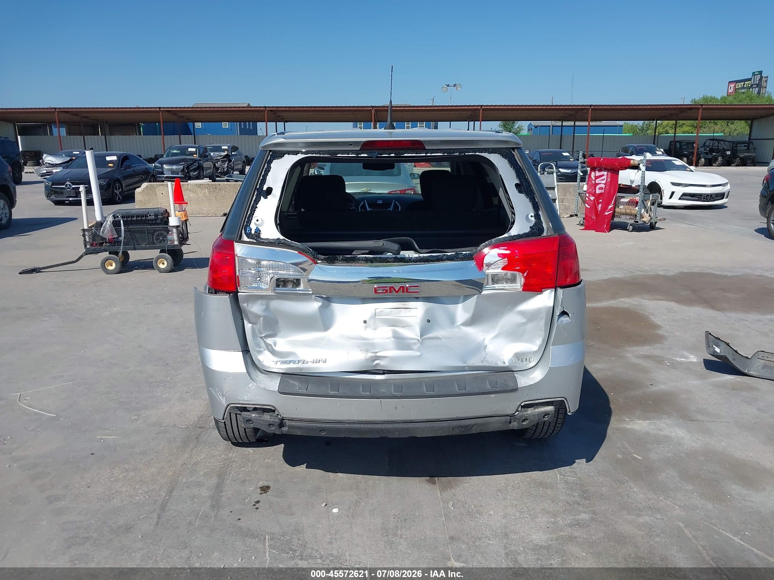2011 Gmc Terrain Sle-1 Silver vin: 2CTALMEC5B6265422