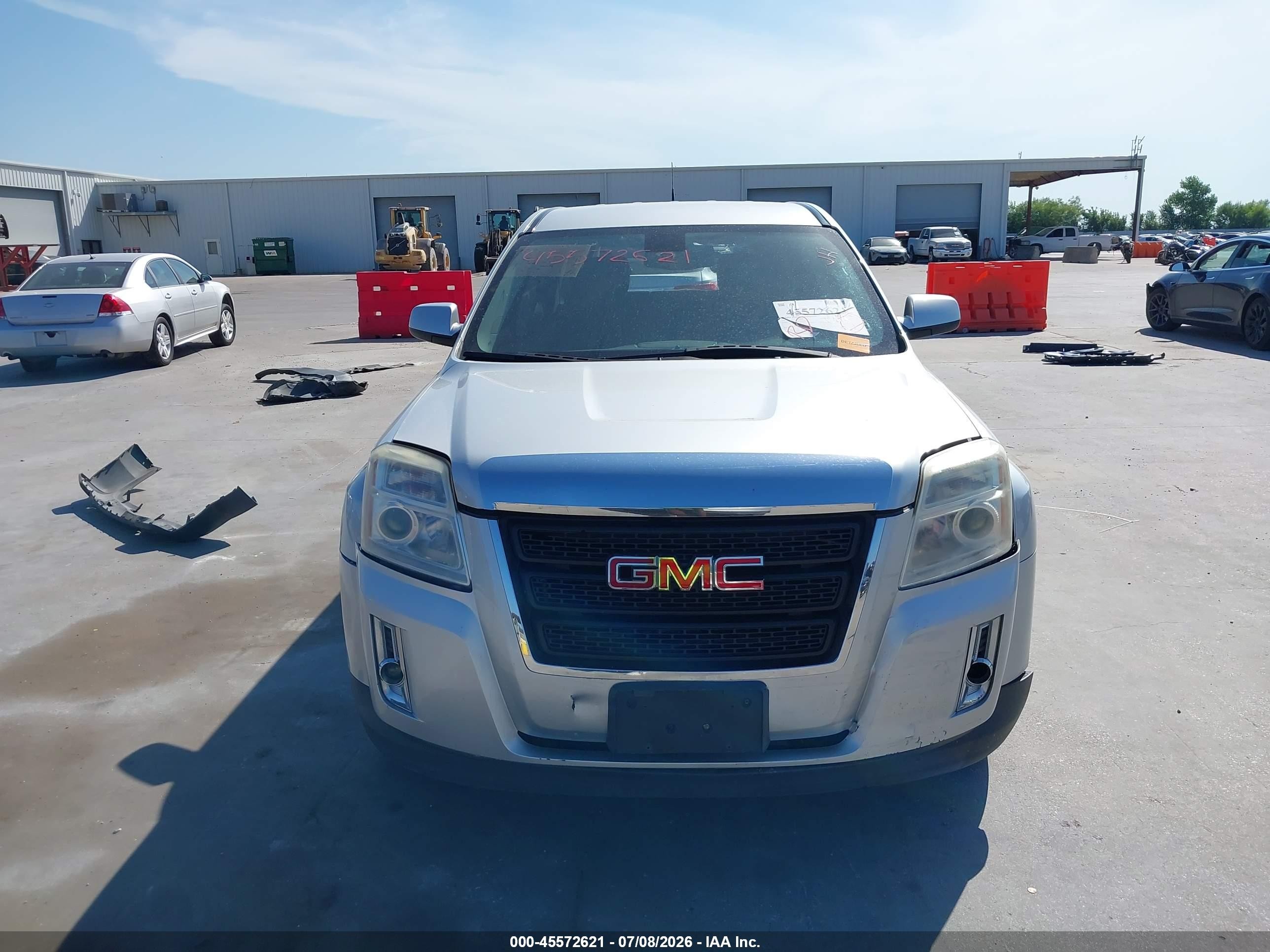 2011 Gmc Terrain Sle-1 Silver vin: 2CTALMEC5B6265422