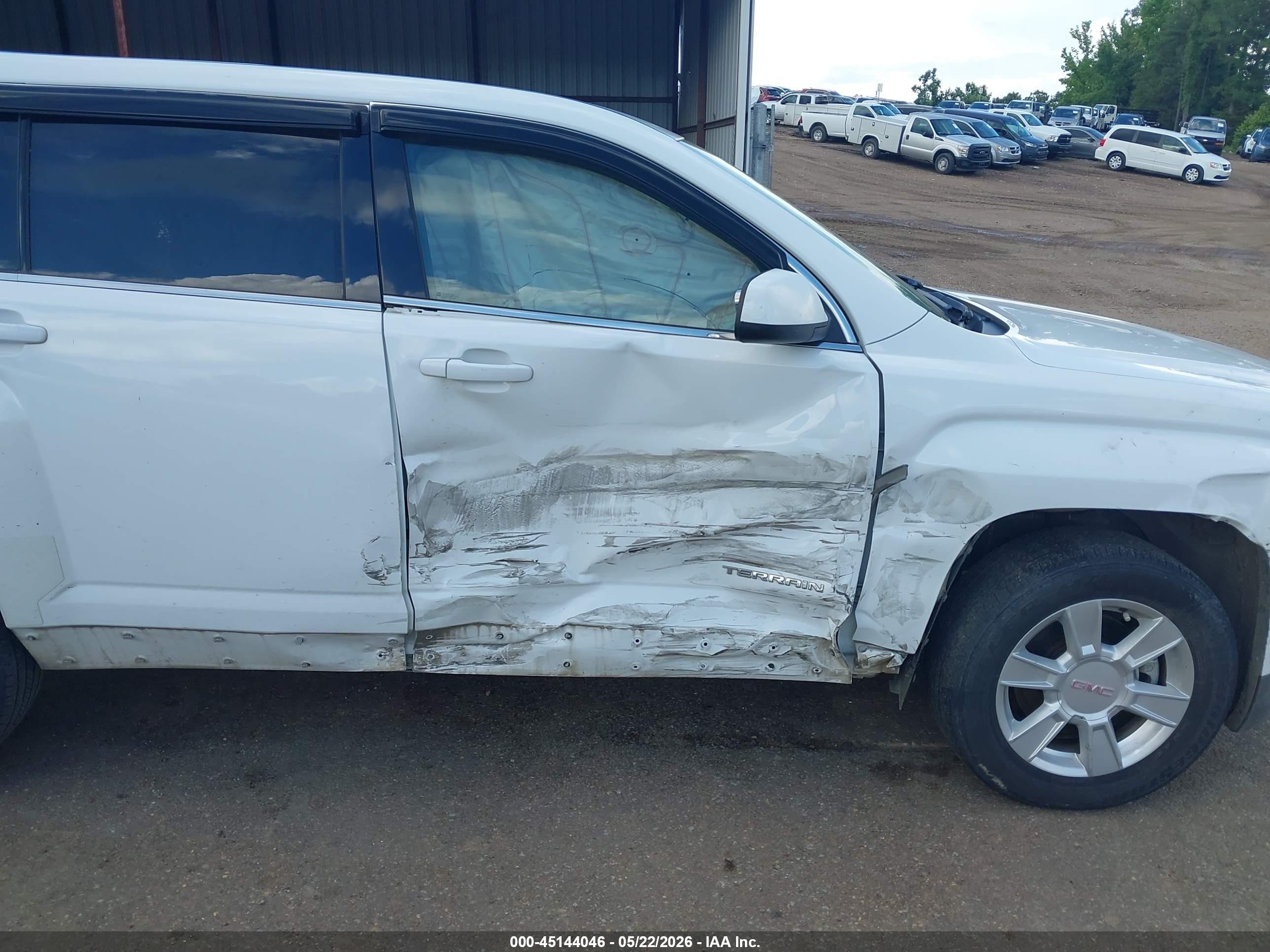 2011 Gmc Terrain Sle-1 White vin: 2CTALMEC5B6401502