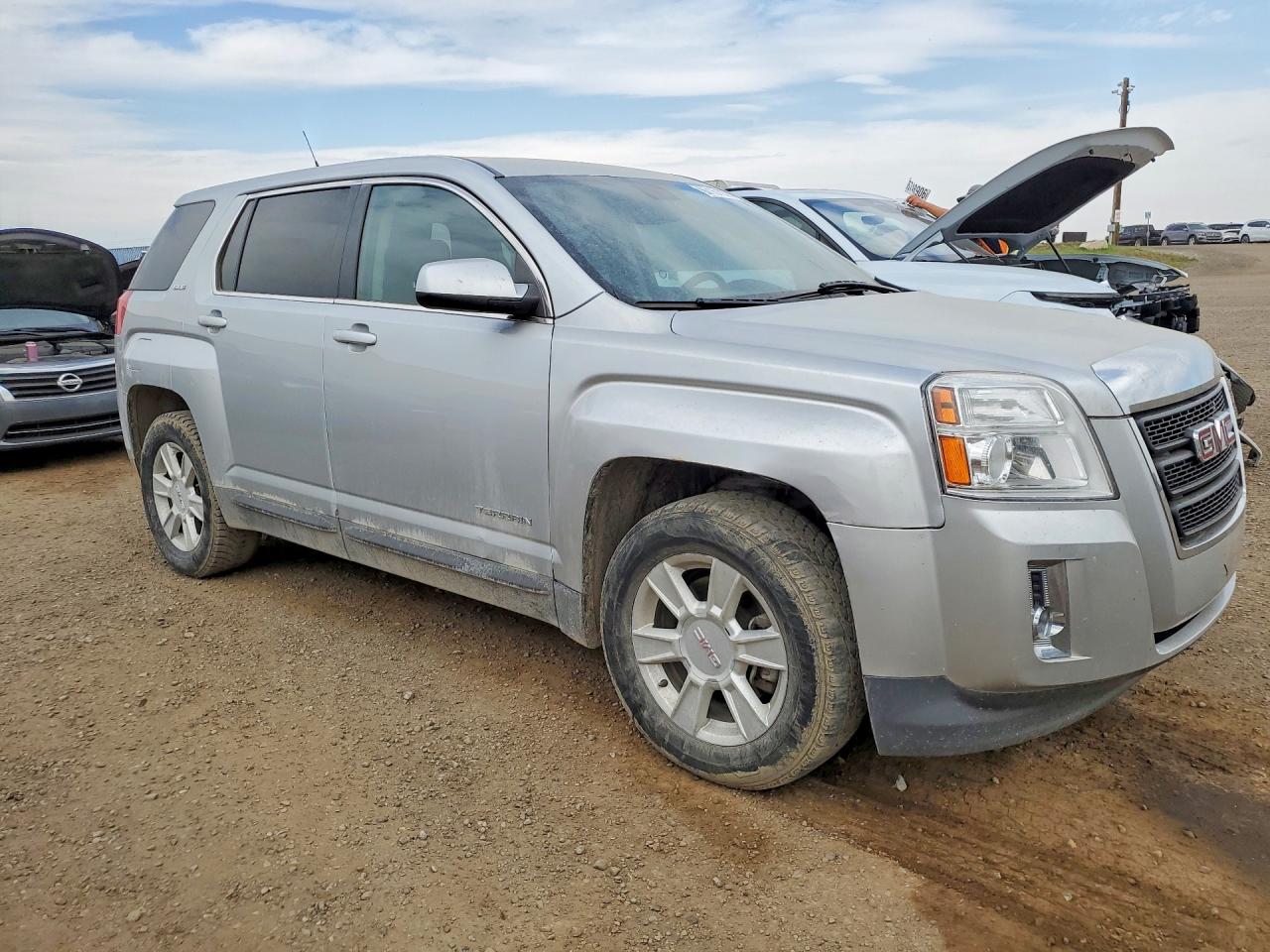 2011 Gmc Terrain Sle Silver vin: 2CTALMEC5B6418039