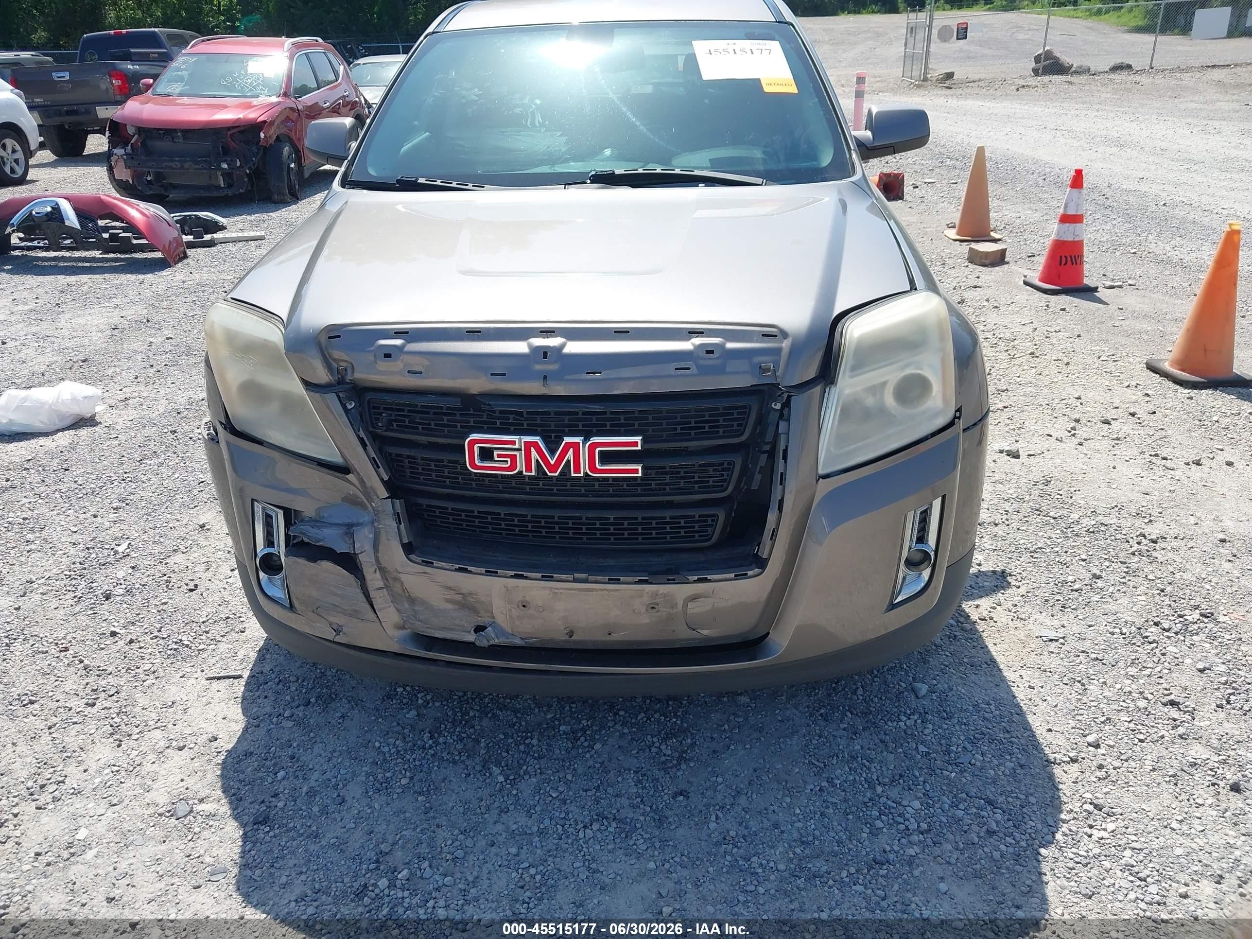 2011 Gmc Terrain Sle-1 Серый vin: 2CTALMEC5B6433107