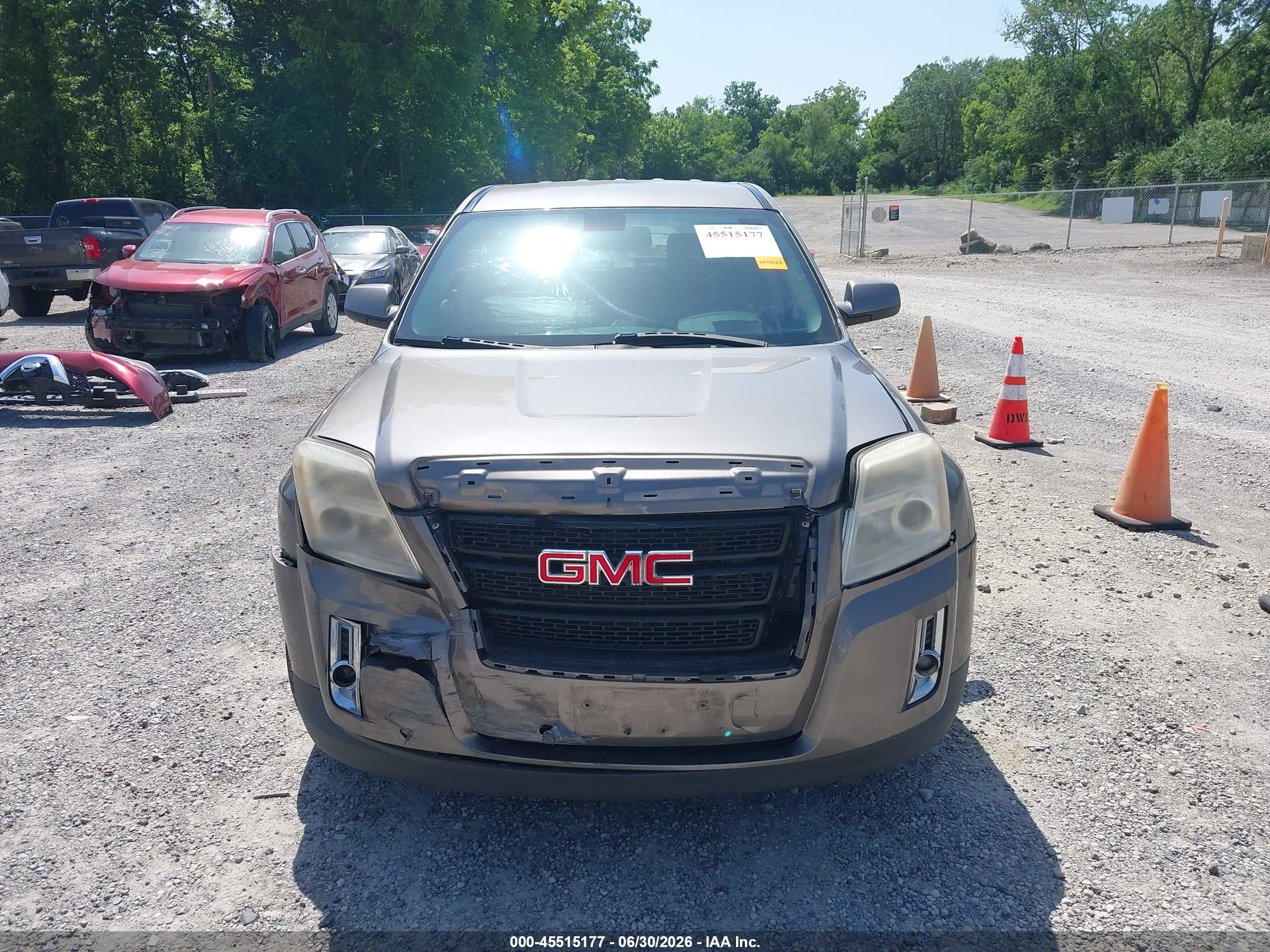 2011 Gmc Terrain Sle-1 Серый vin: 2CTALMEC5B6433107