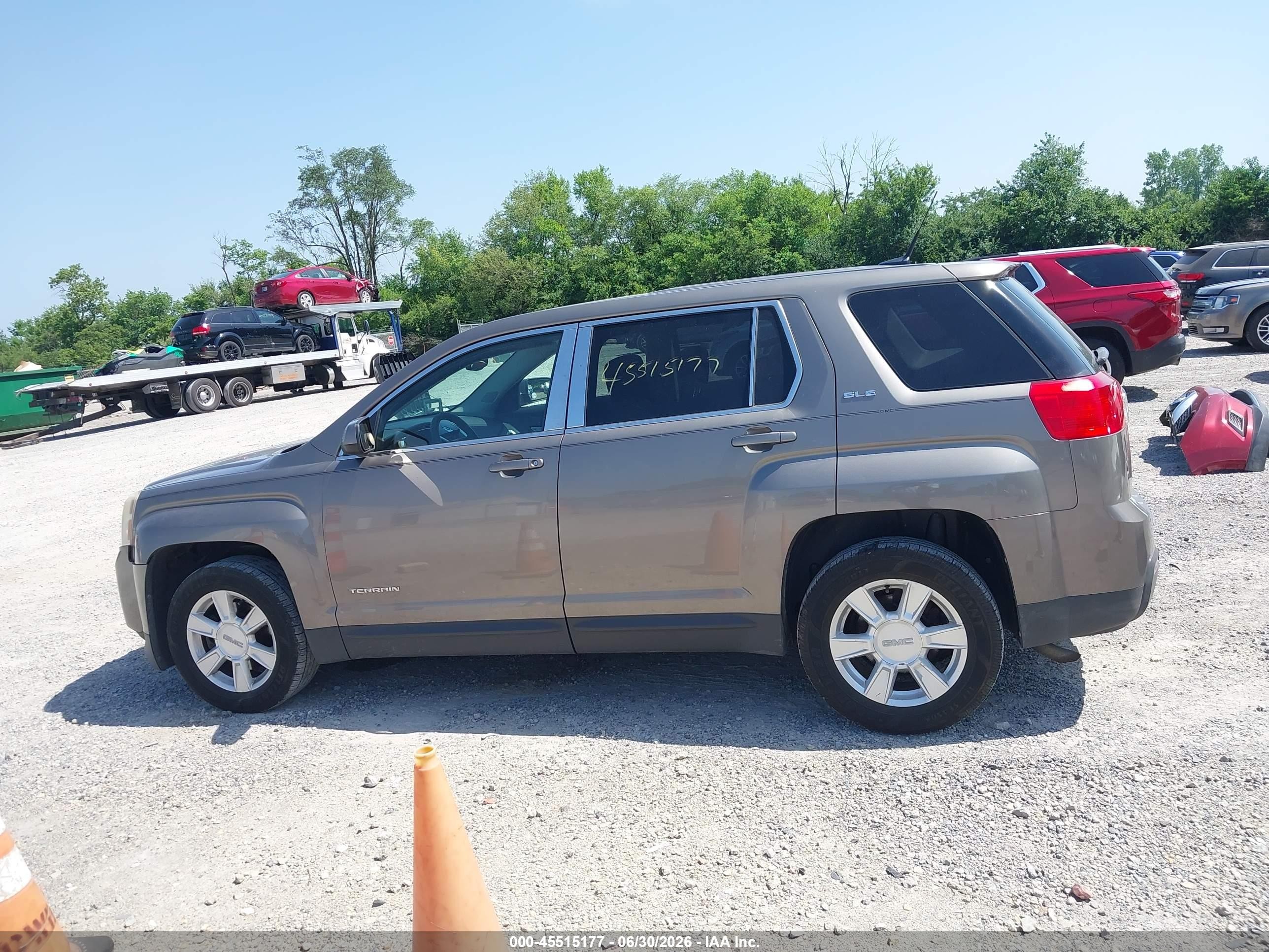 2011 Gmc Terrain Sle-1 Серый vin: 2CTALMEC5B6433107