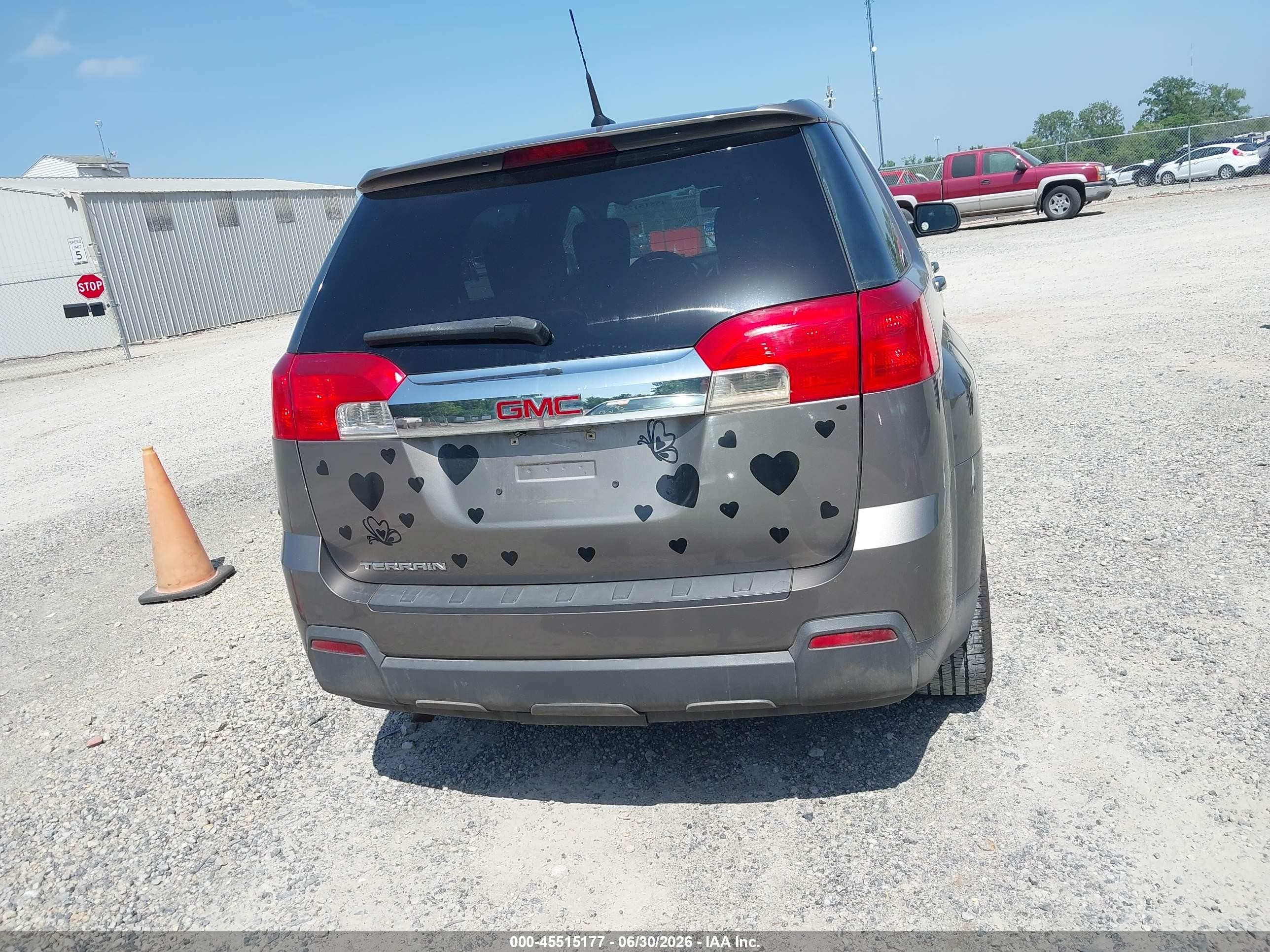 2011 Gmc Terrain Sle-1 Серый vin: 2CTALMEC5B6433107