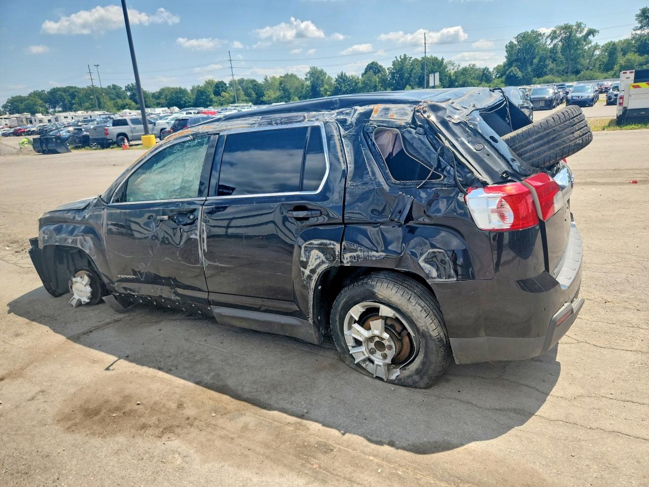 2011 Gmc Terrain Sle Black vin: 2CTALMEC6B6433956