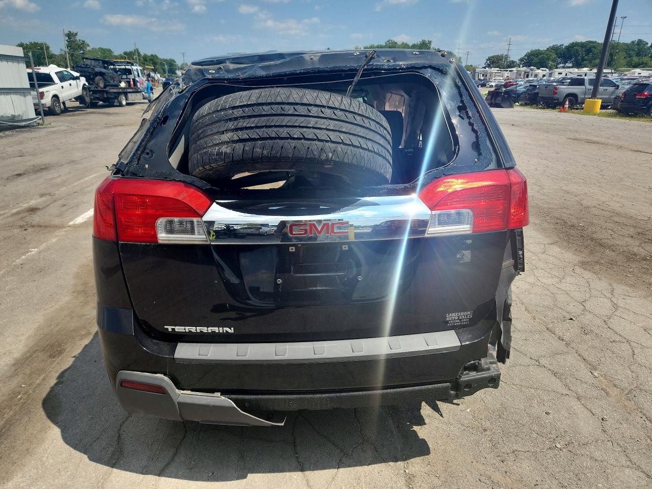 2011 Gmc Terrain Sle Black vin: 2CTALMEC6B6433956