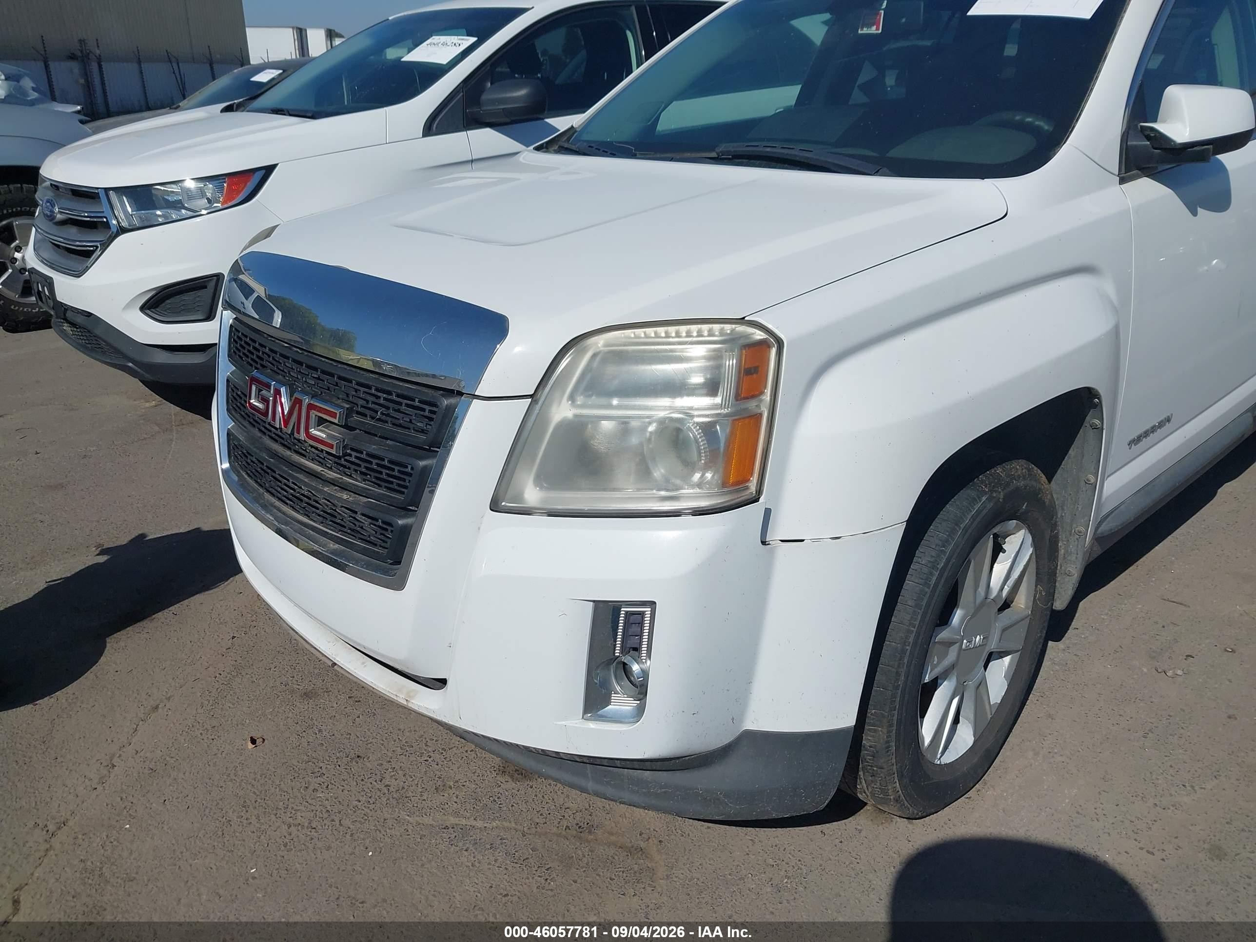 2011 Gmc Terrain Sle-1 White vin: 2CTALMEC6B6480887