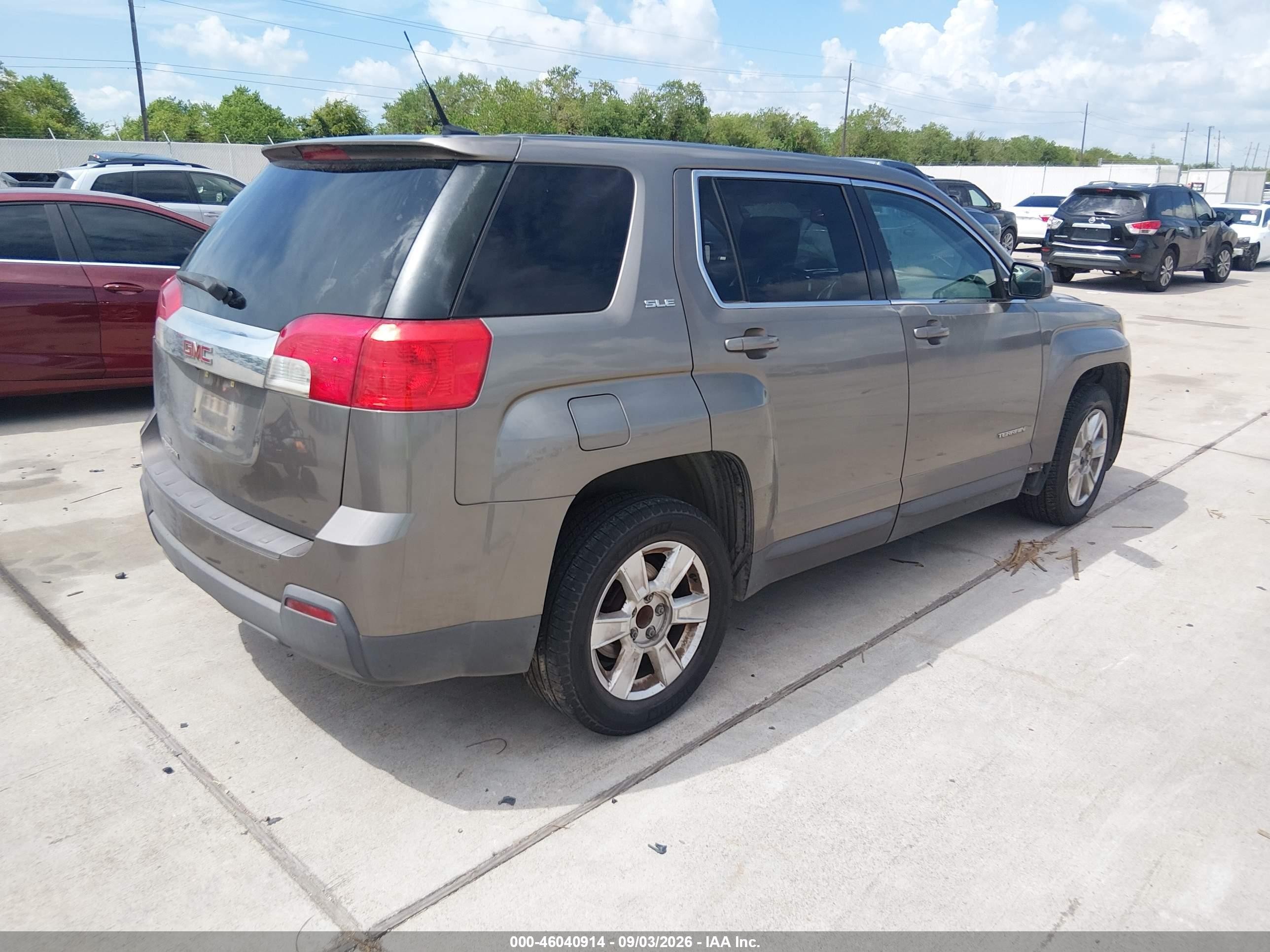 2011 Gmc Terrain Sle-1 Brown vin: 2CTALMEC7B6423288